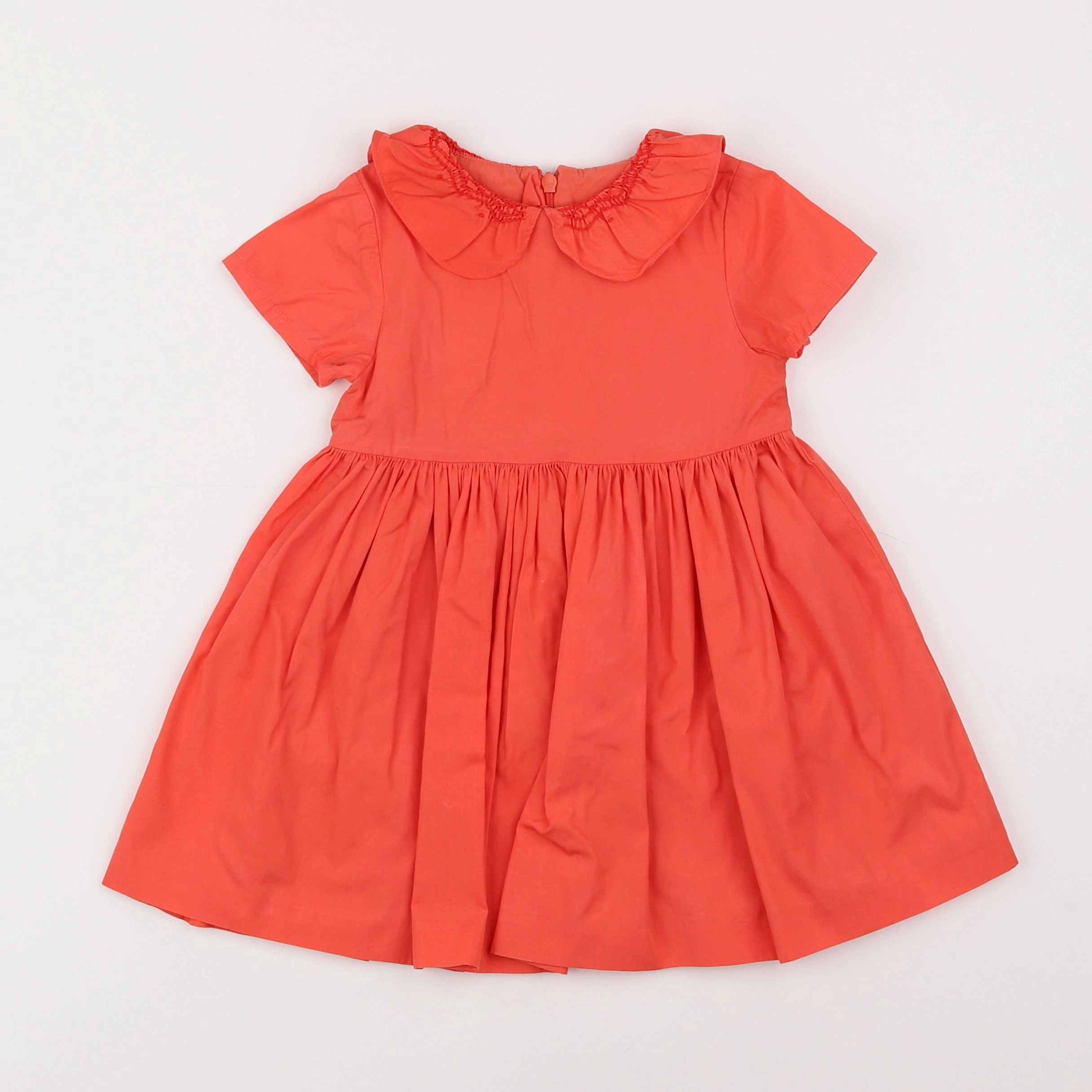 Jacadi - robe orange - 2 ans