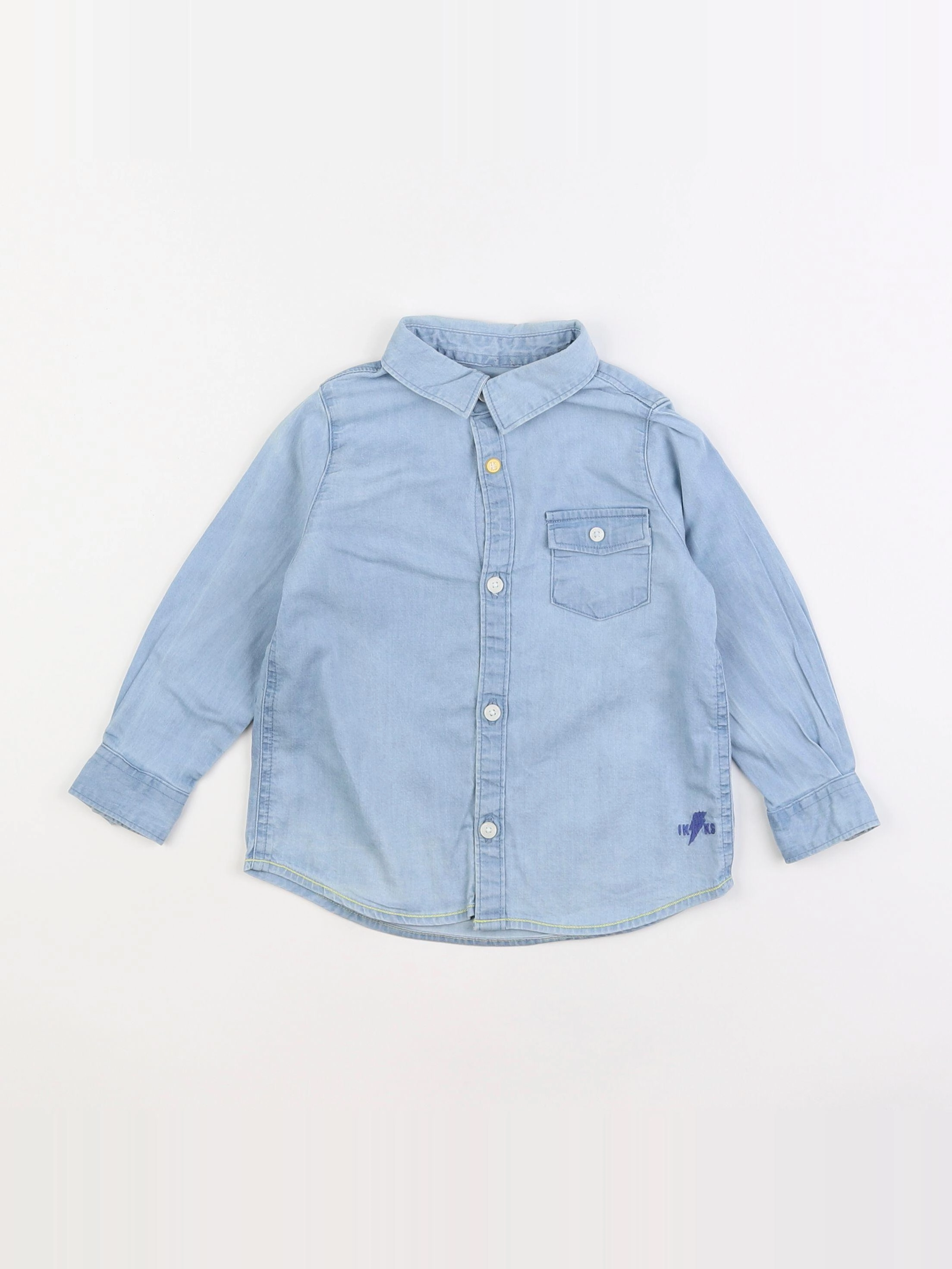 IKKS - chemise bleu - 18 mois