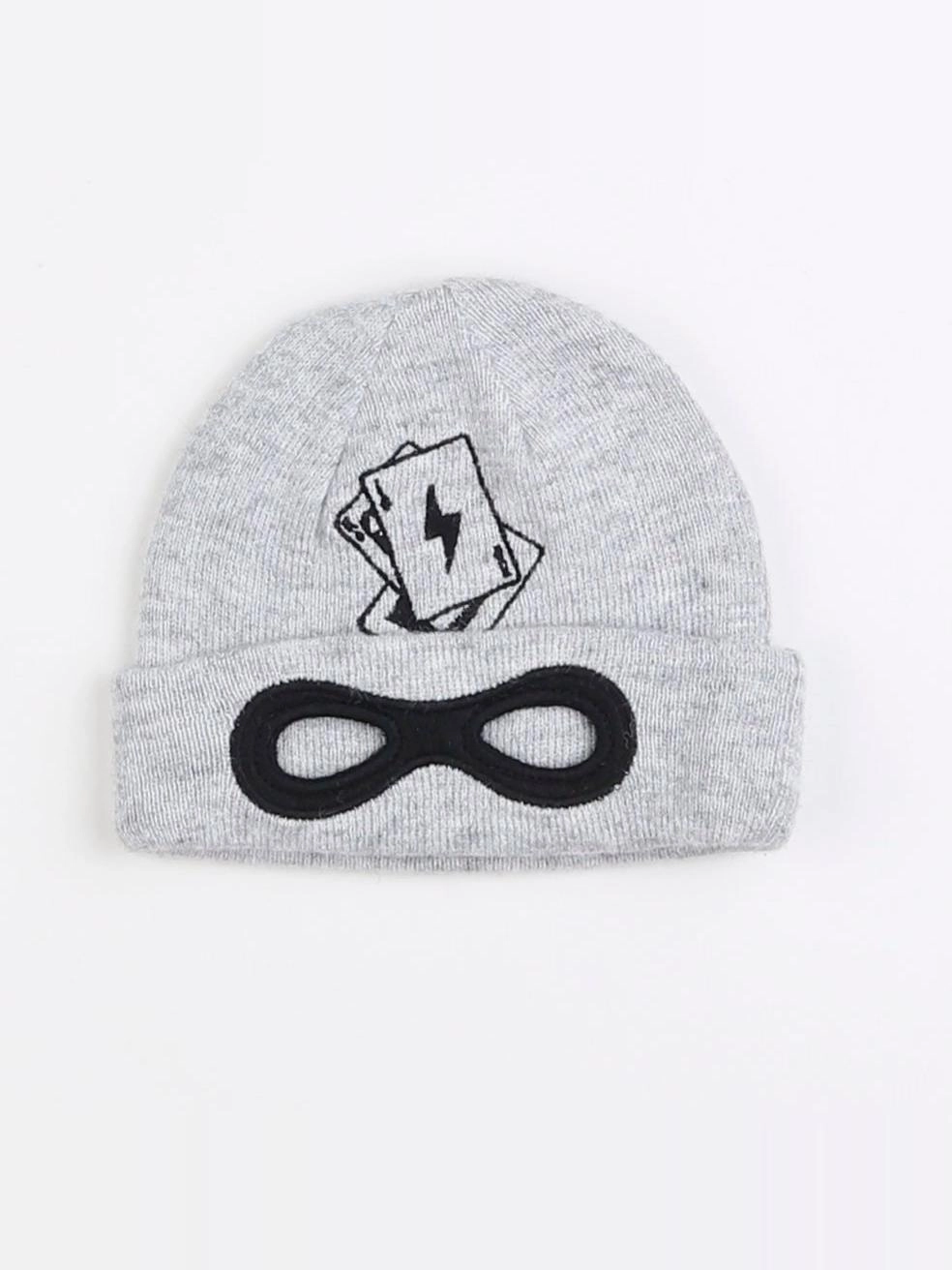 IKKS - bonnet gris - 3 mois