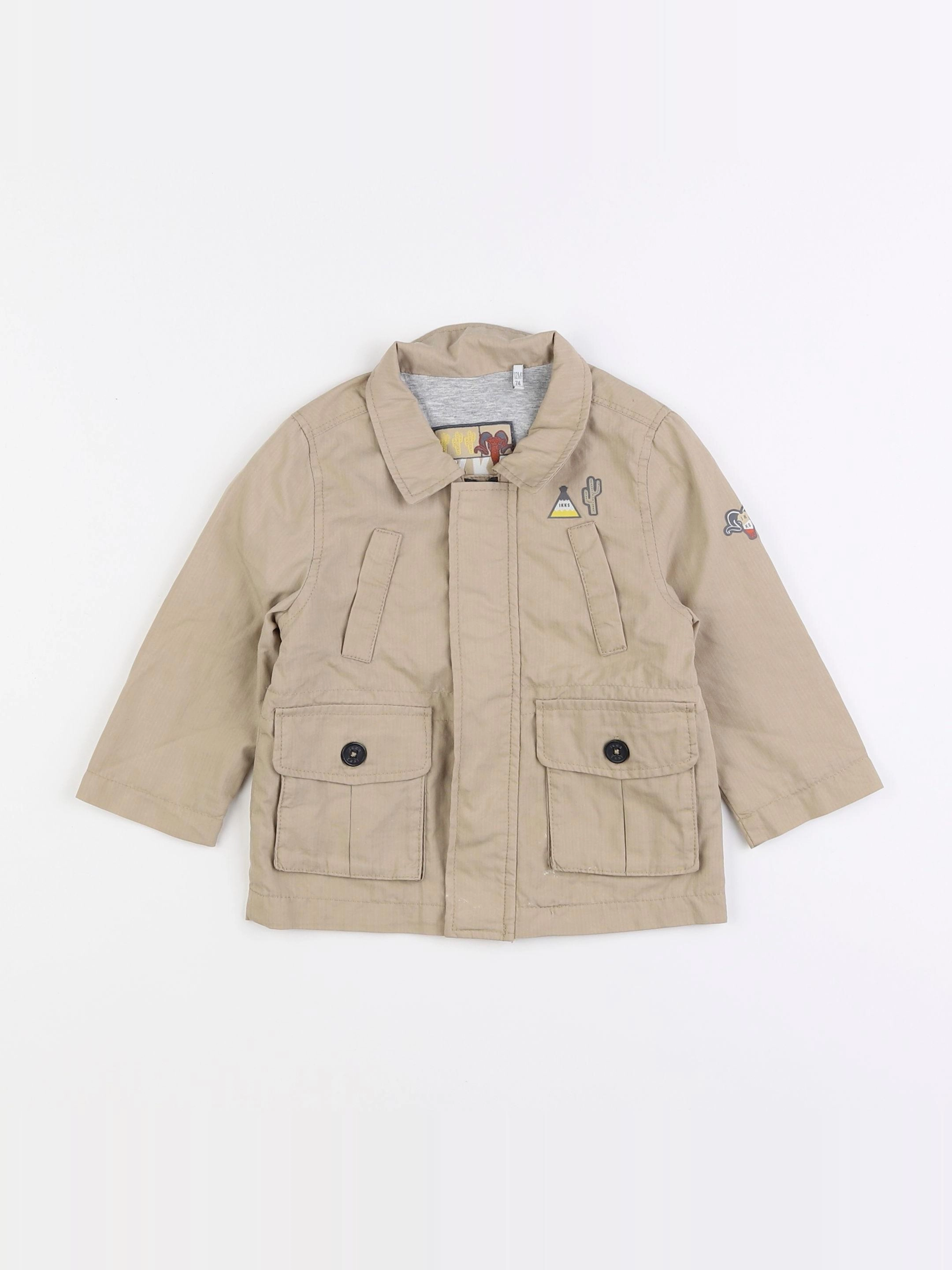 IKKS - veste beige - 12 mois