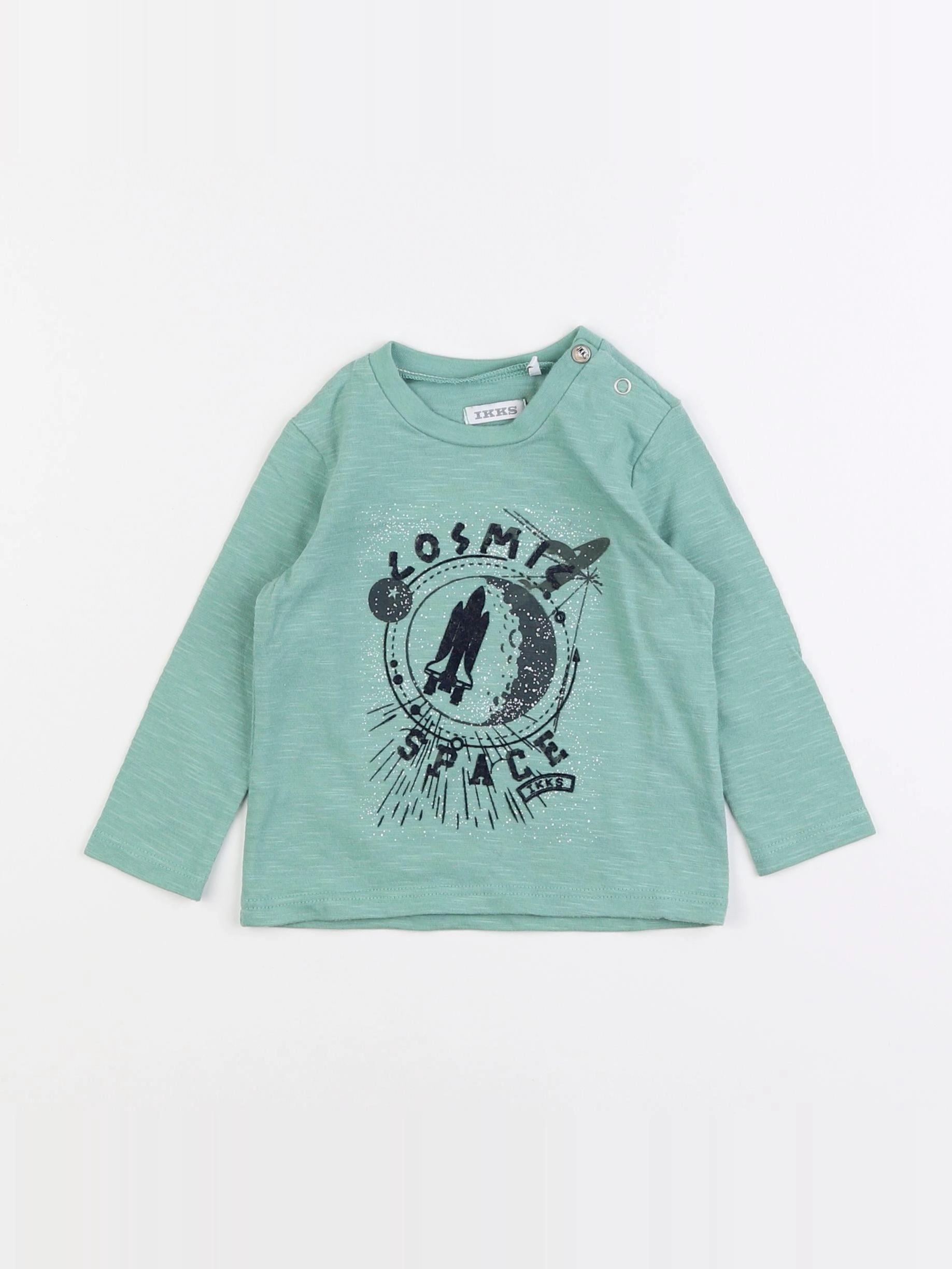 IKKS - tee-shirt vert - 6 mois