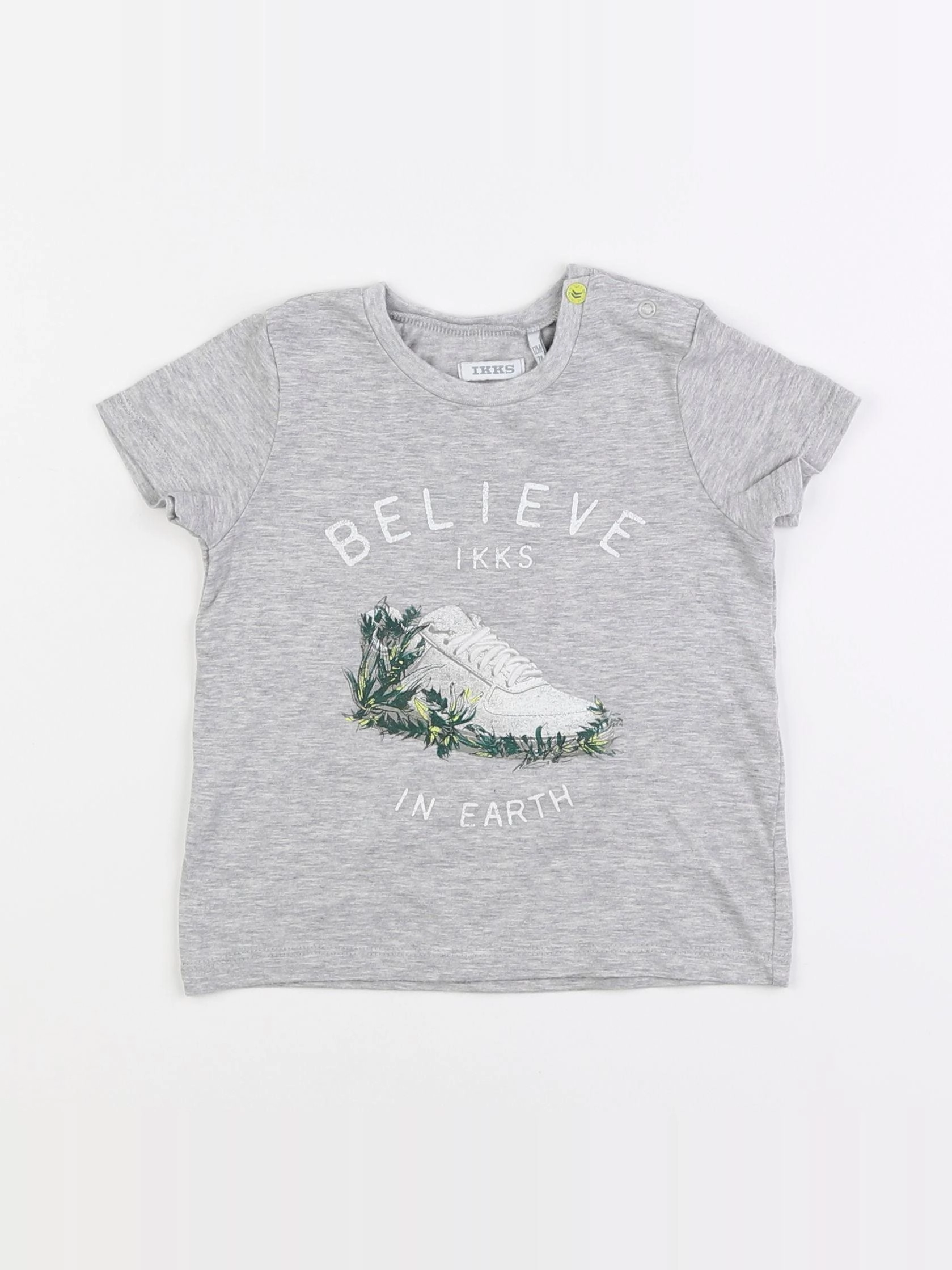 IKKS - tee-shirt gris - 12 mois