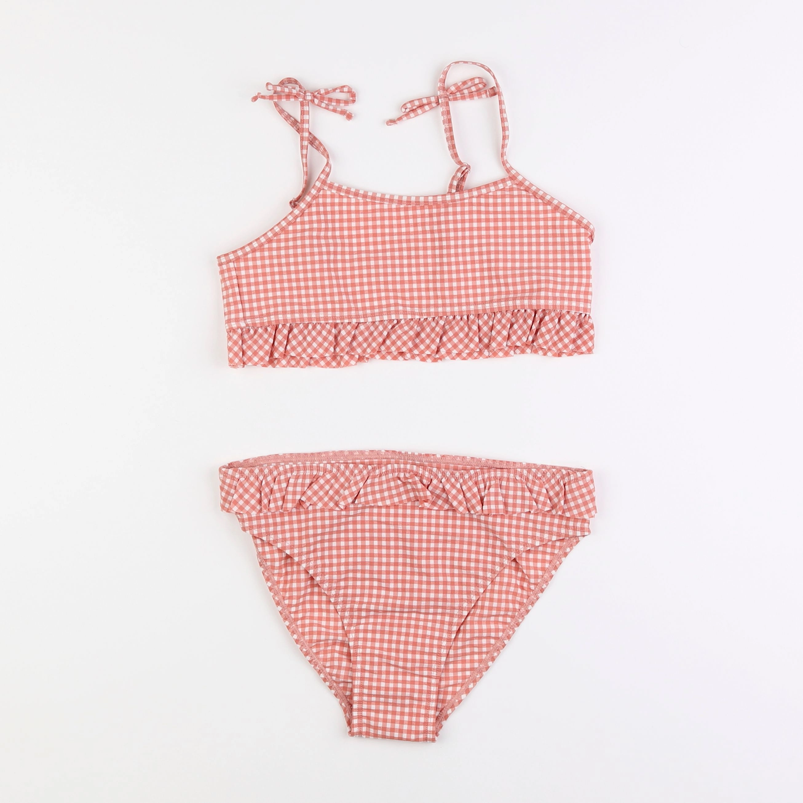 Vertbaudet - maillot de bain rose - 14 ans