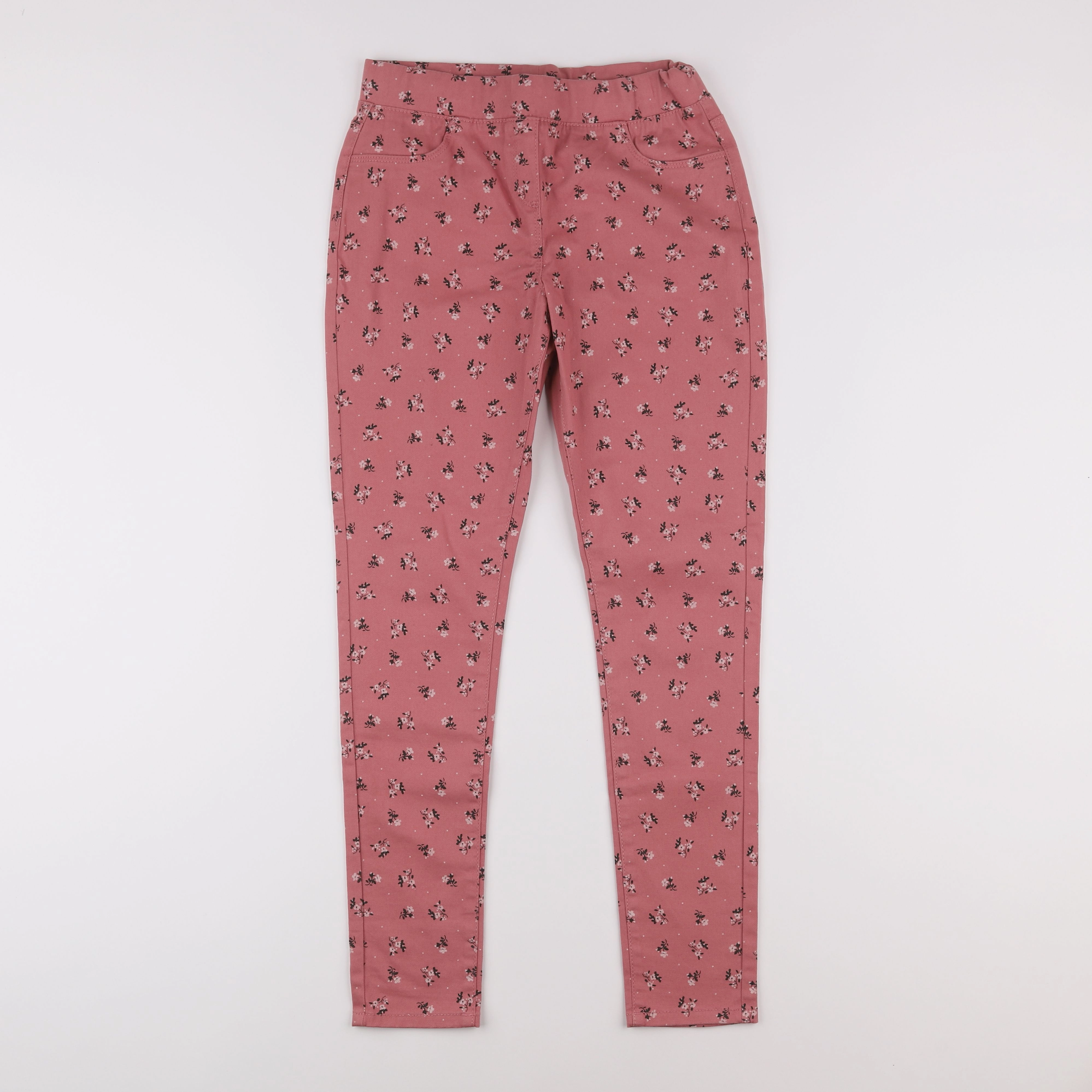 Vertbaudet - jegging rose - 12 ans