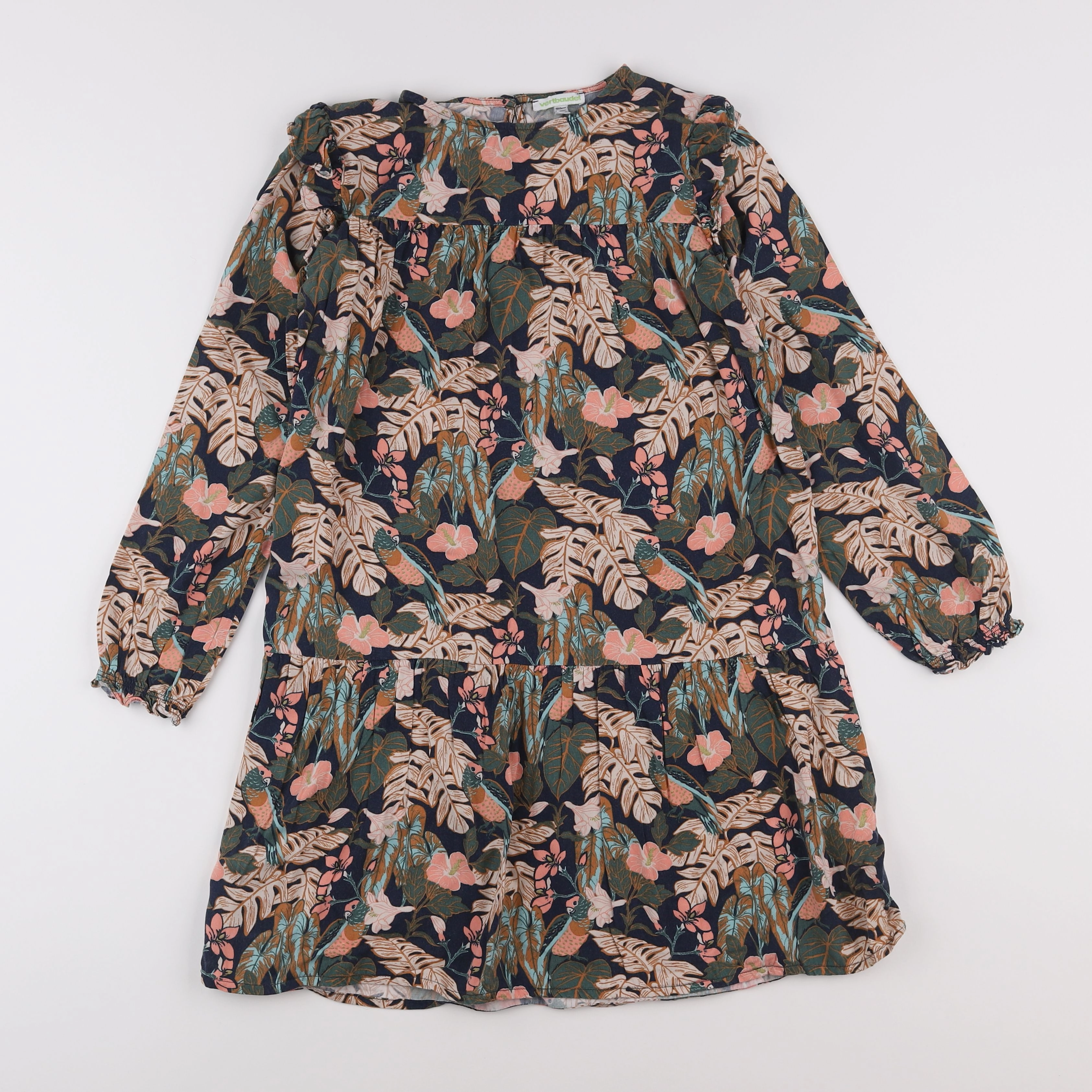 Vertbaudet - robe multicolore - 12 ans