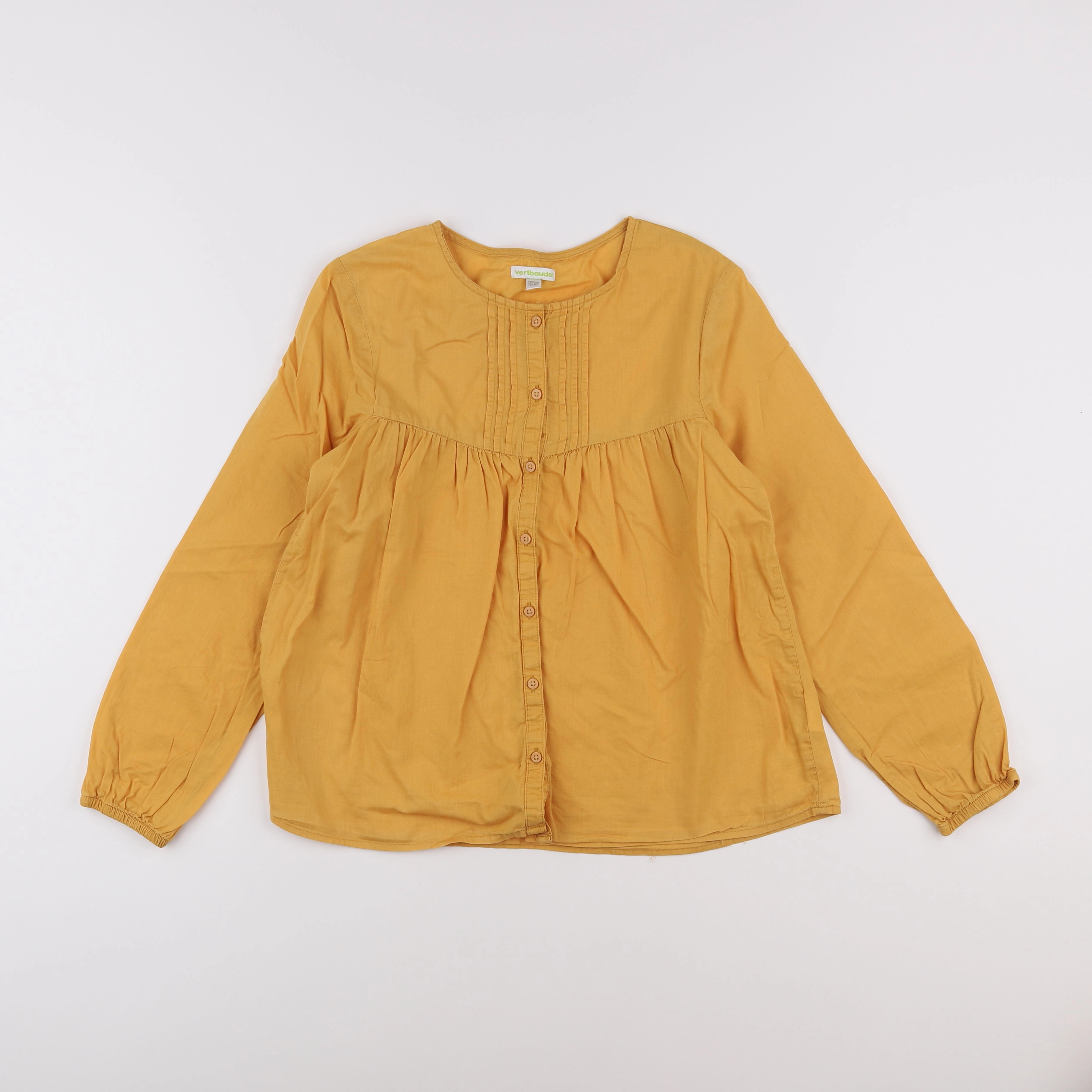 Vertbaudet - blouse jaune - 12 ans