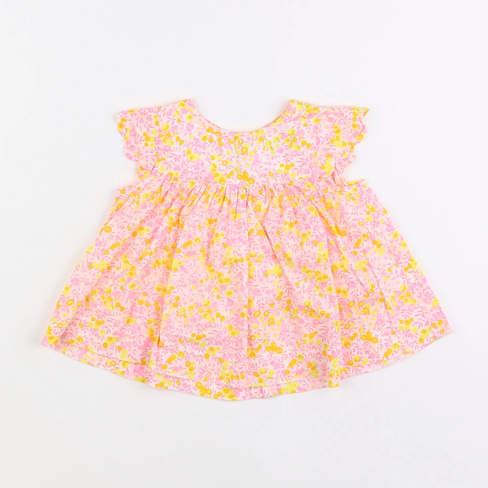 Jacadi - blouse liberty rose - 12 mois