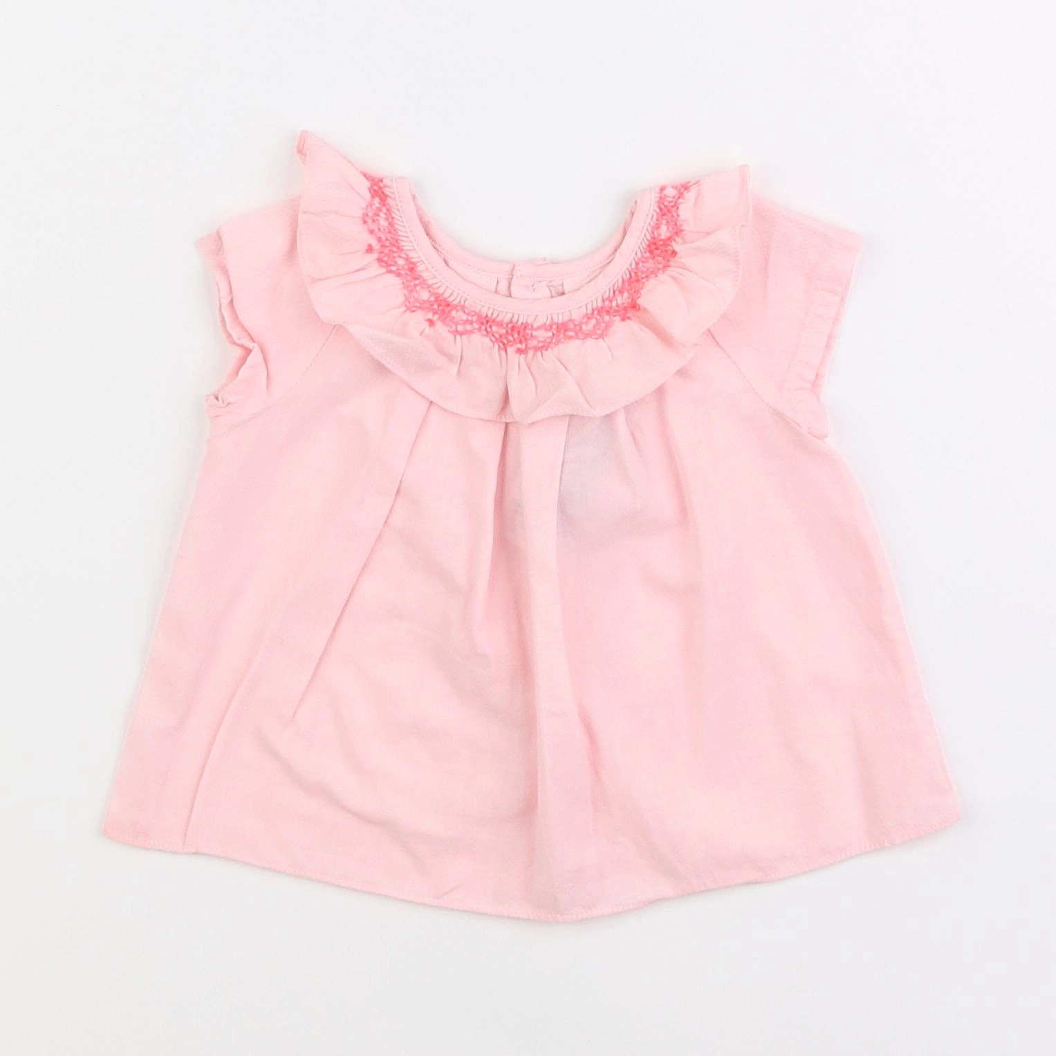 Jacadi - blouse rose - 6 mois