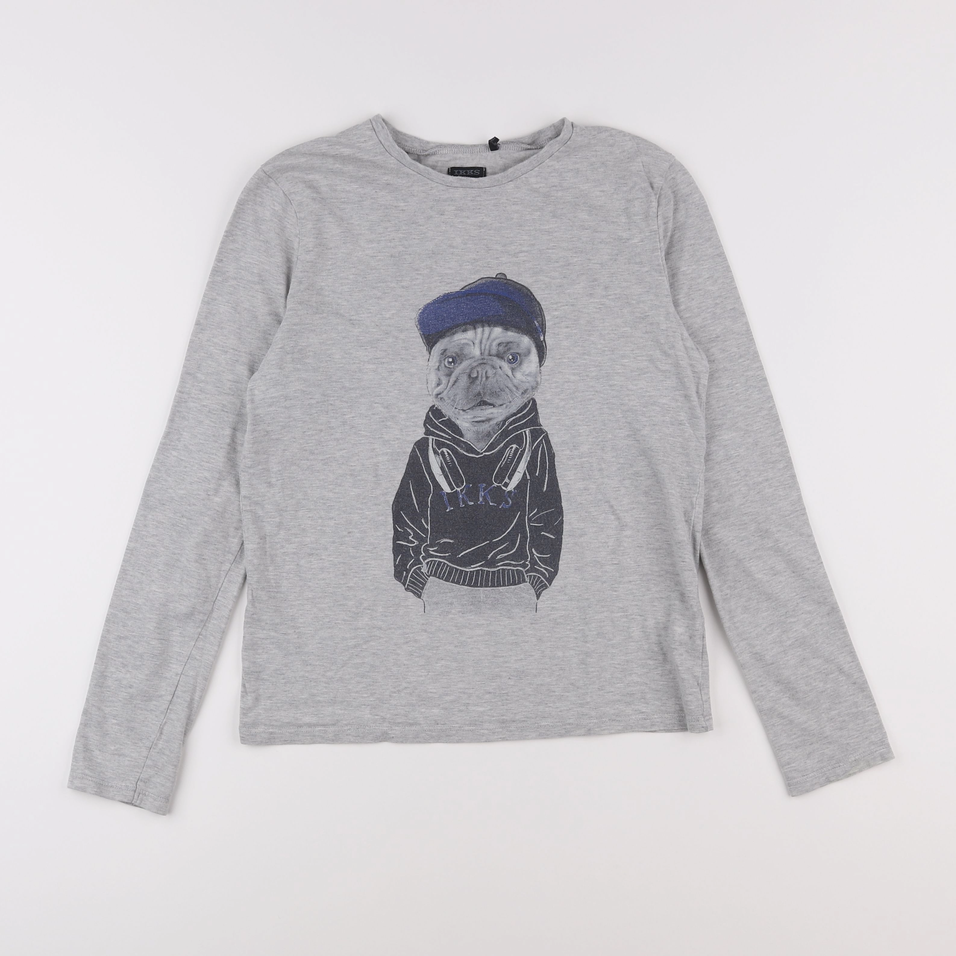 IKKS - tee-shirt gris - 12 ans