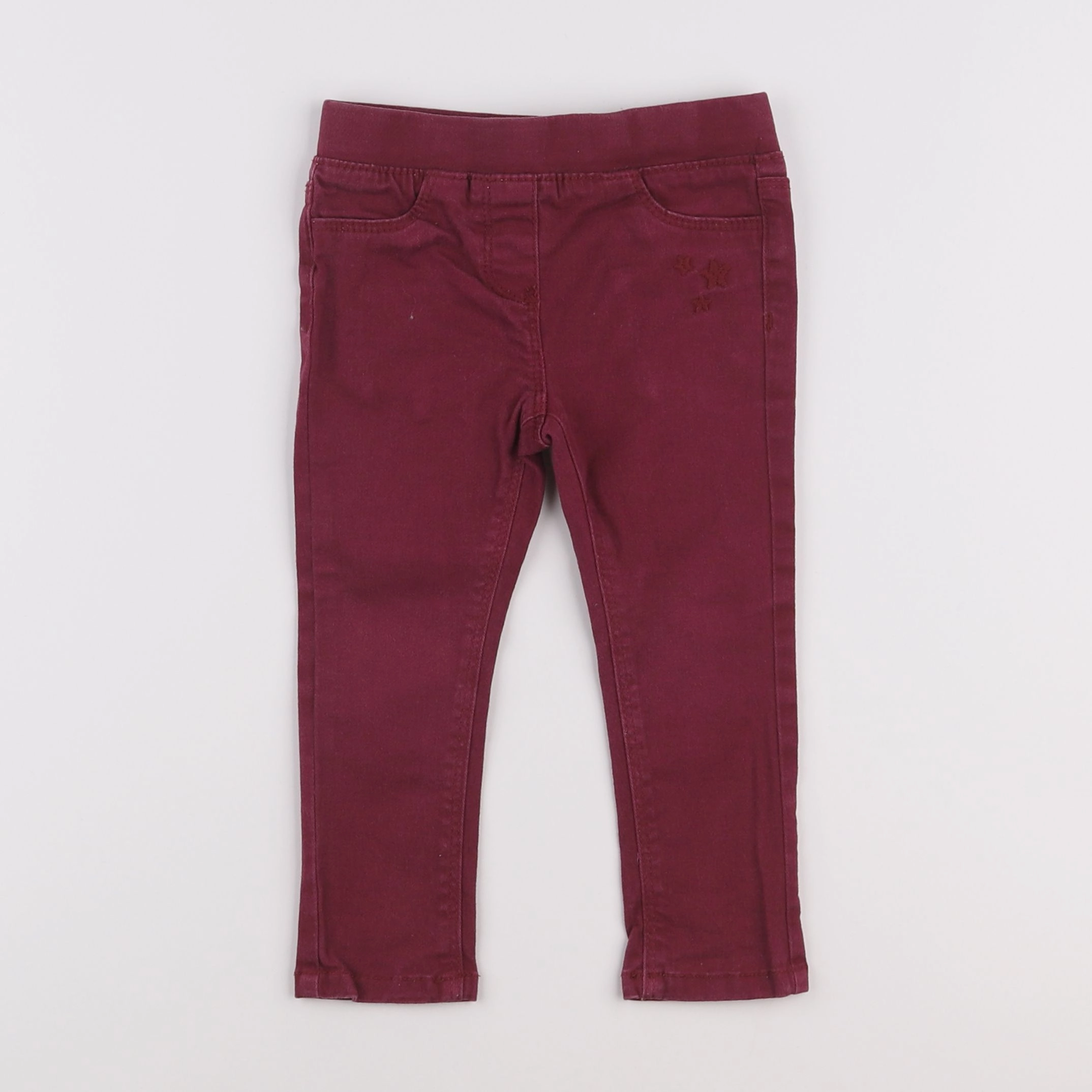 Vertbaudet - jegging rose - 2 ans