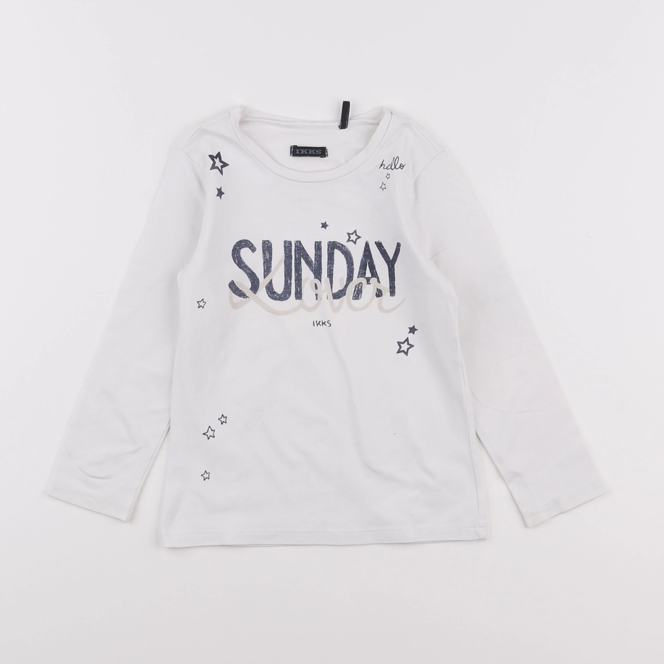 IKKS - tee-shirt blanc - 3 ans