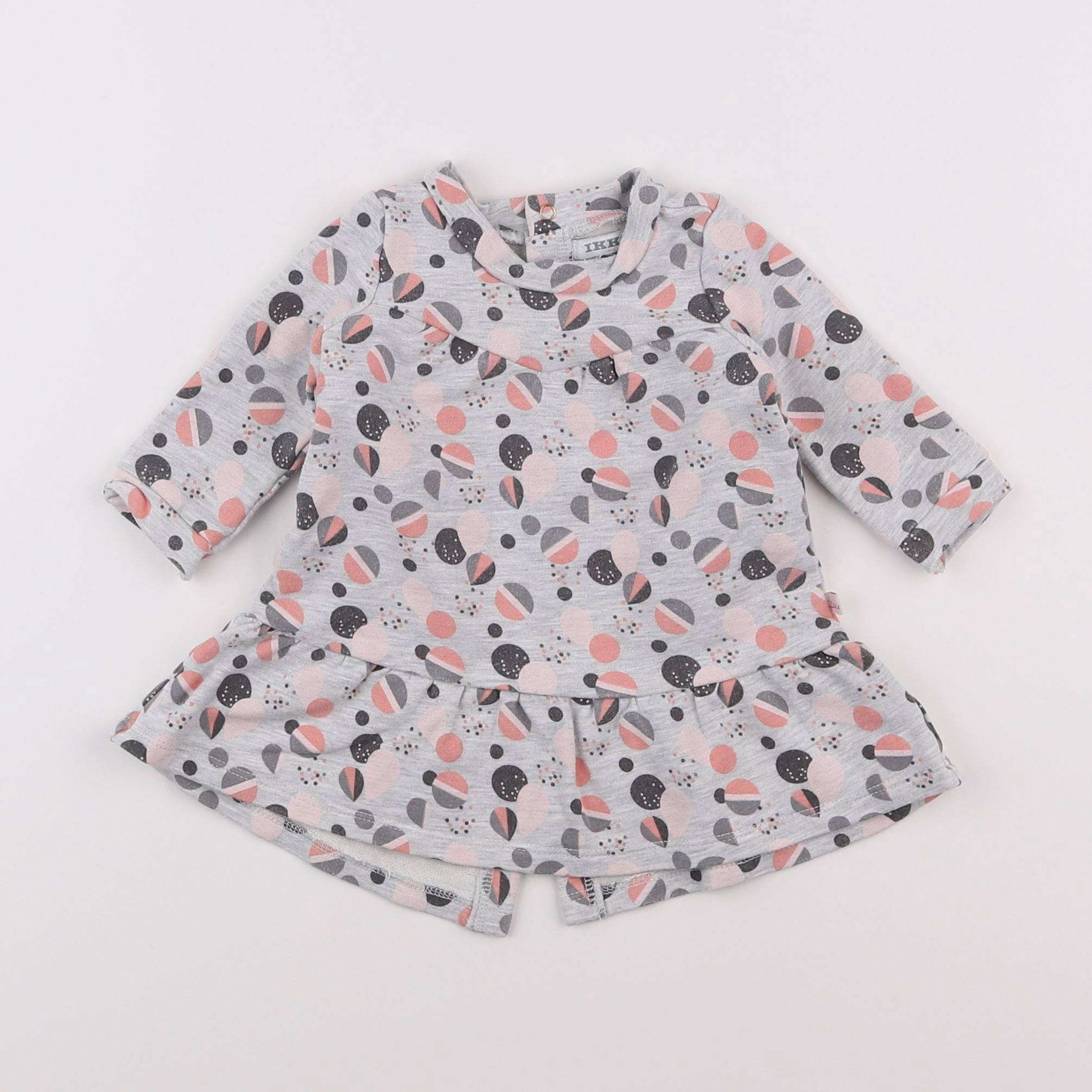 IKKS - robe gris - 3 mois