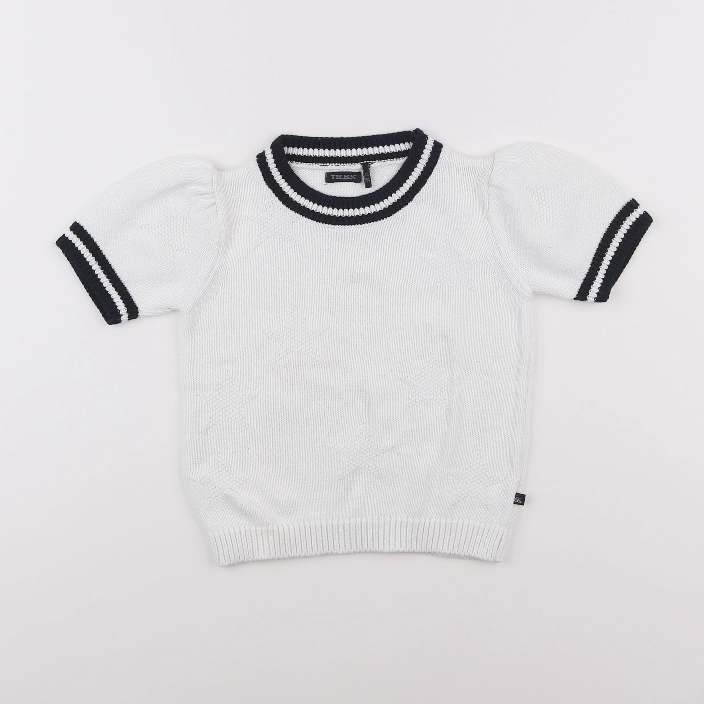 IKKS - pull blanc - 4 ans