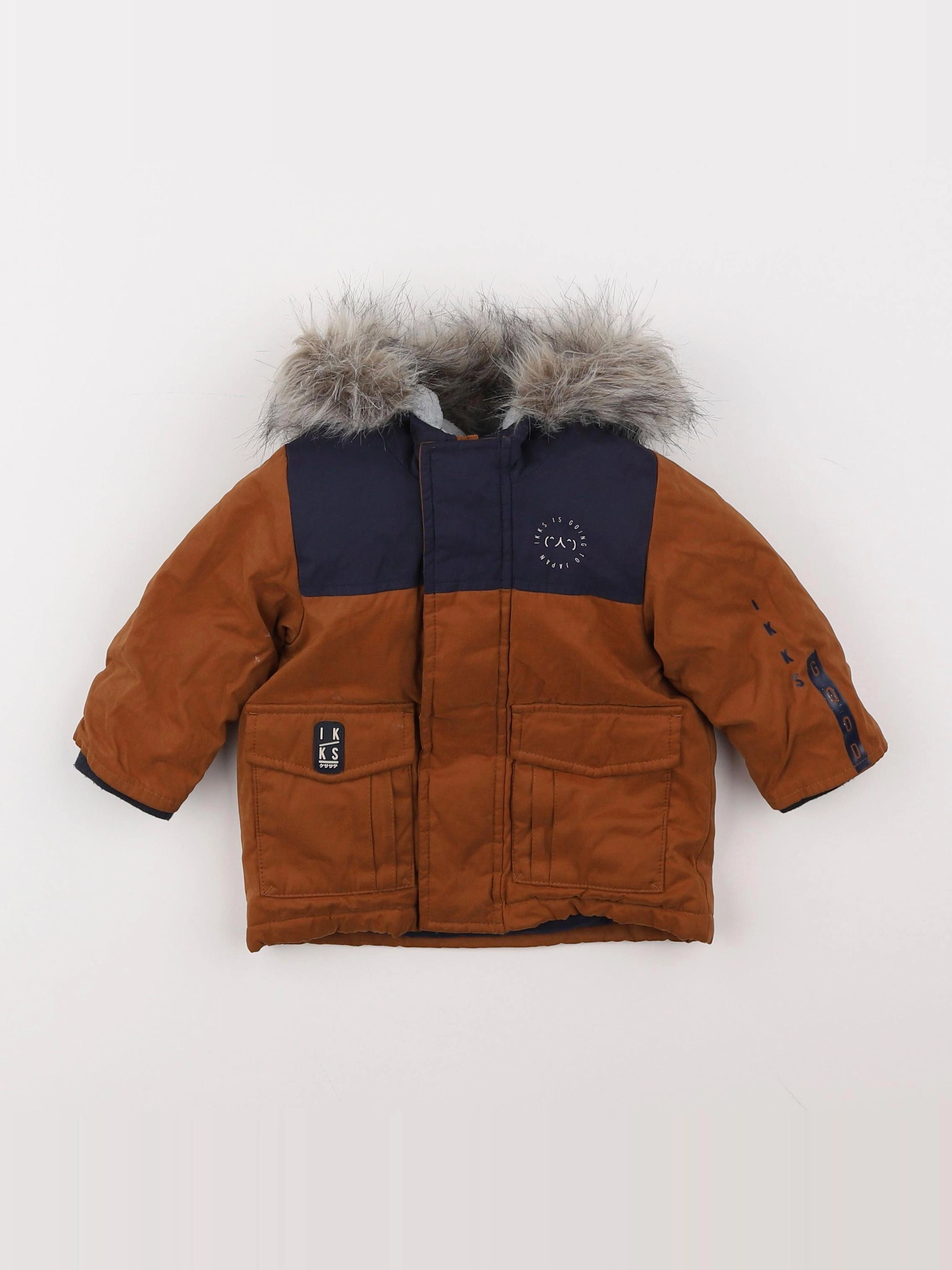 IKKS - parka marron - 6 mois