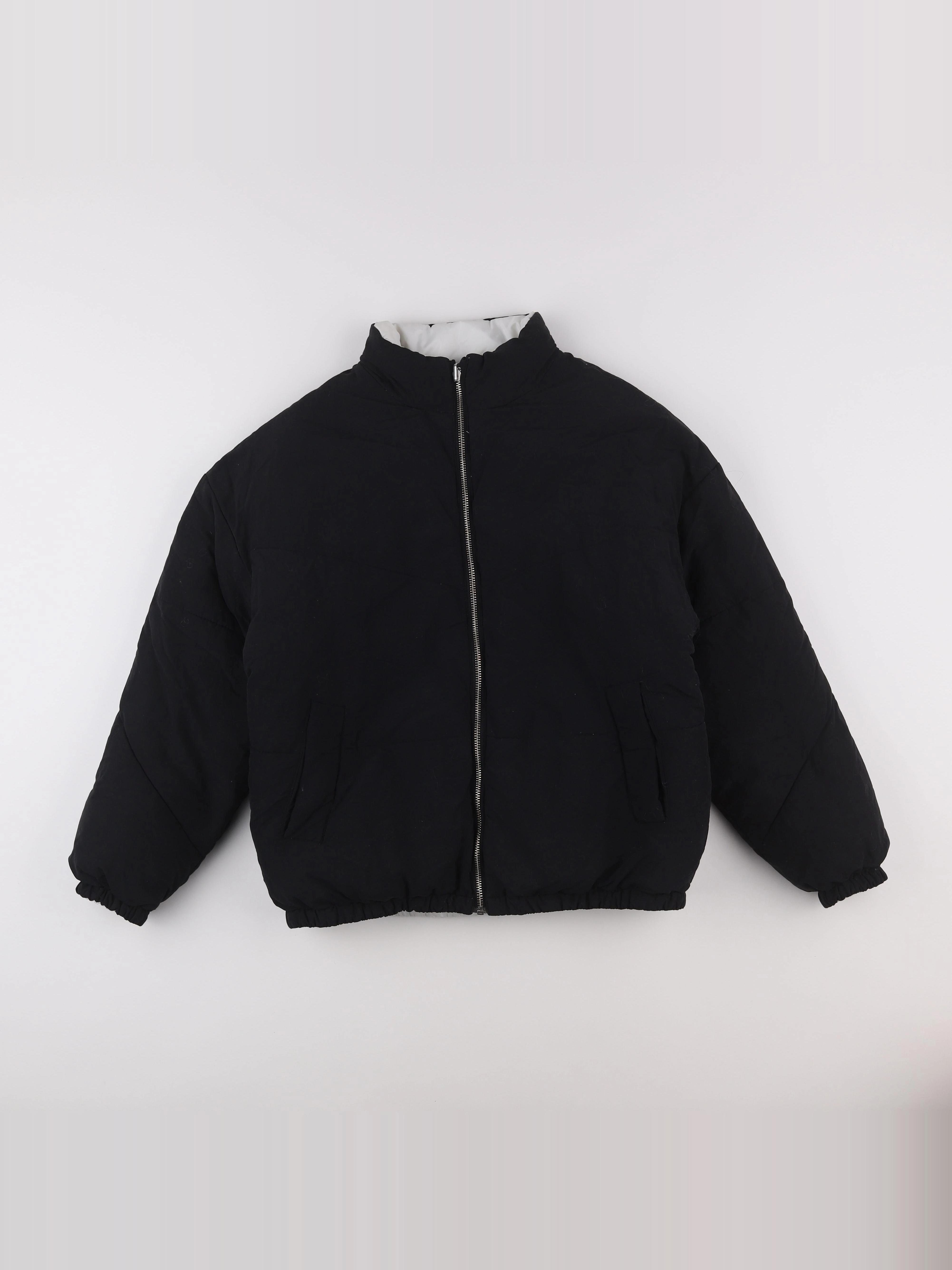 IKKS - doudoune réversible noir, blanc - 12 ans