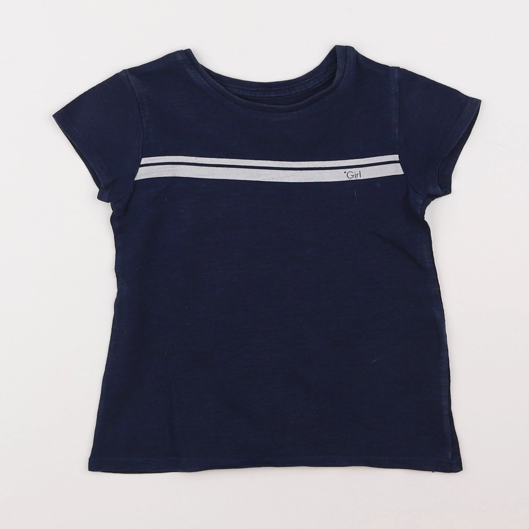 Vertbaudet - tee-shirt bleu - 3 ans