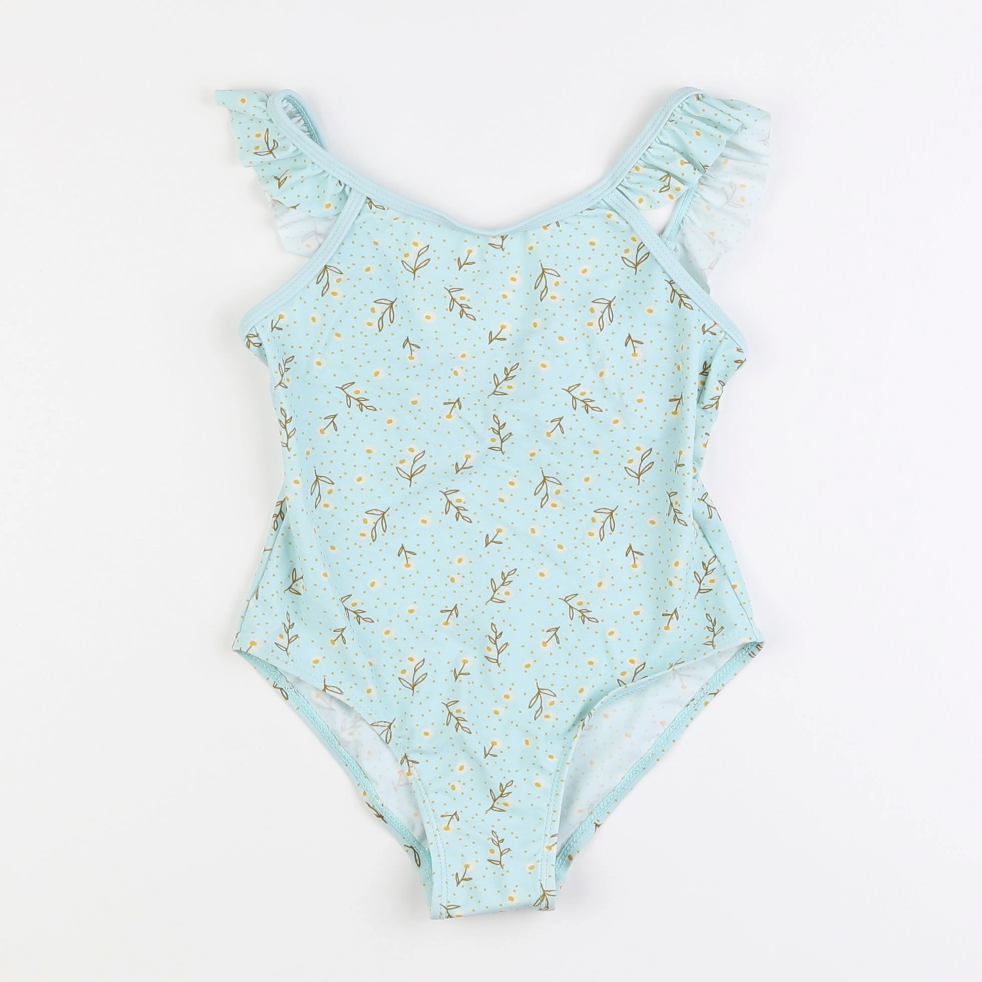 Vertbaudet - maillot de bain bleu - 6 ans