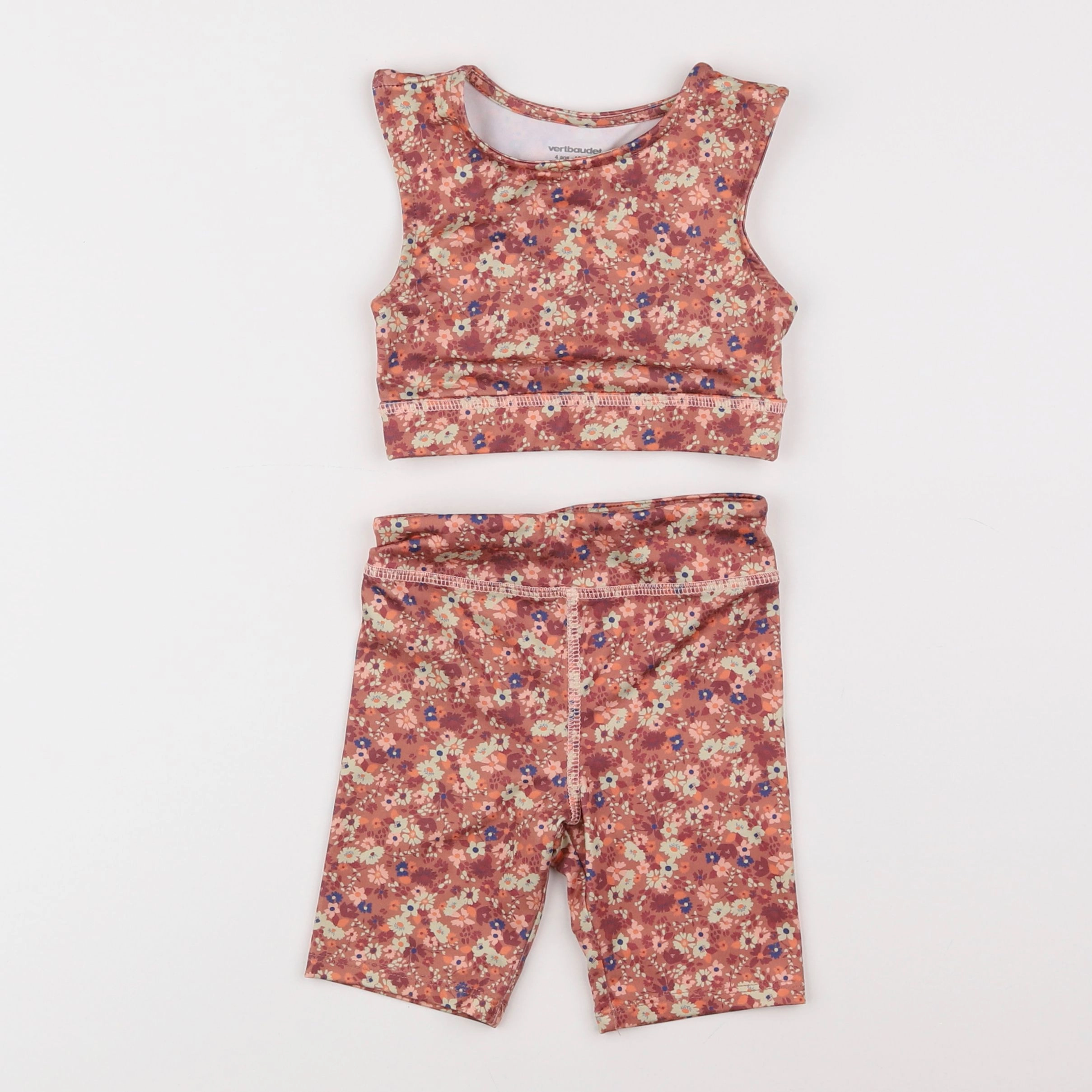 Vertbaudet - ensemble multicolore - 4 ans