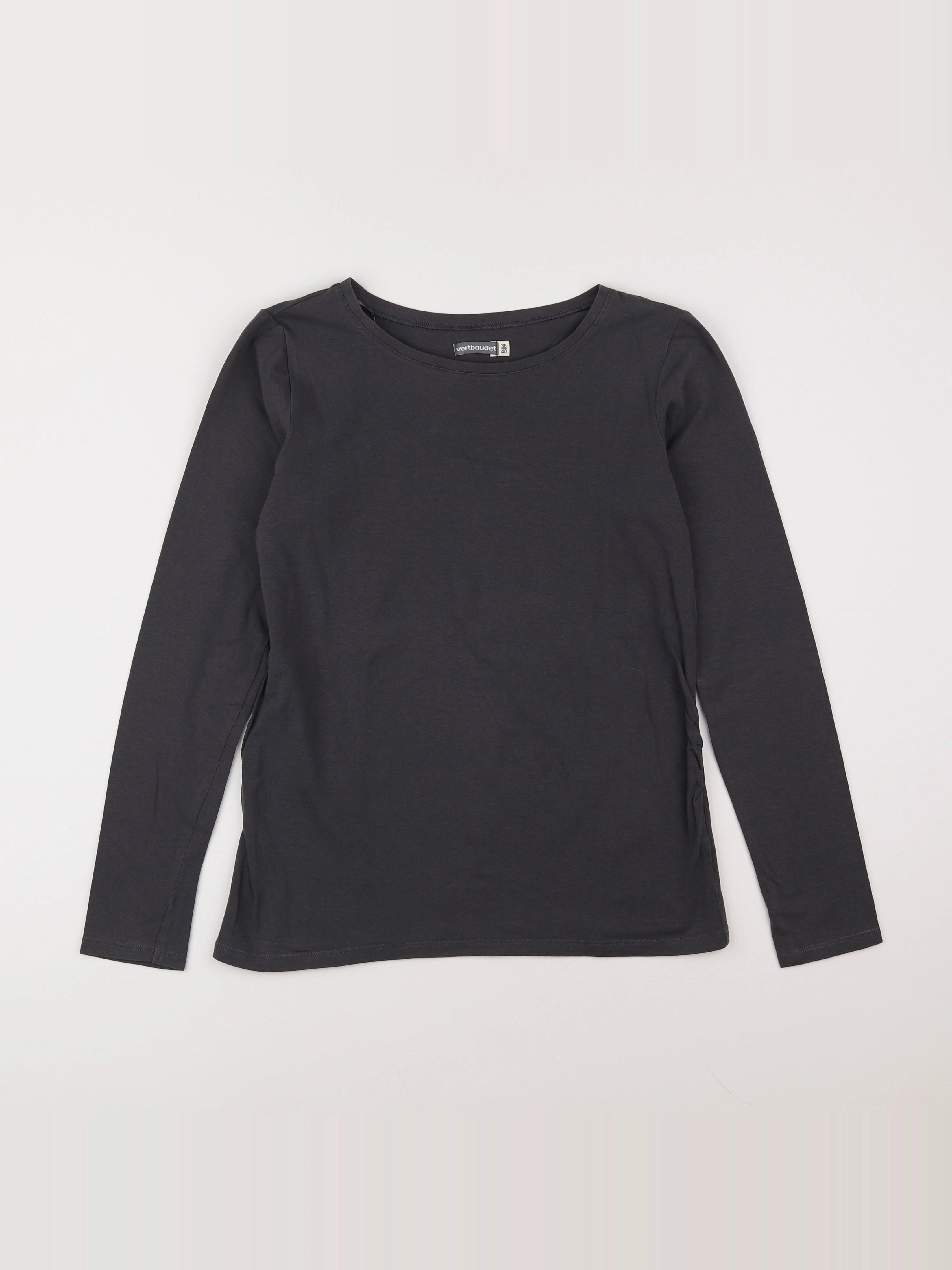 Vertbaudet - tee-shirt grossesse gris - 38 à 40