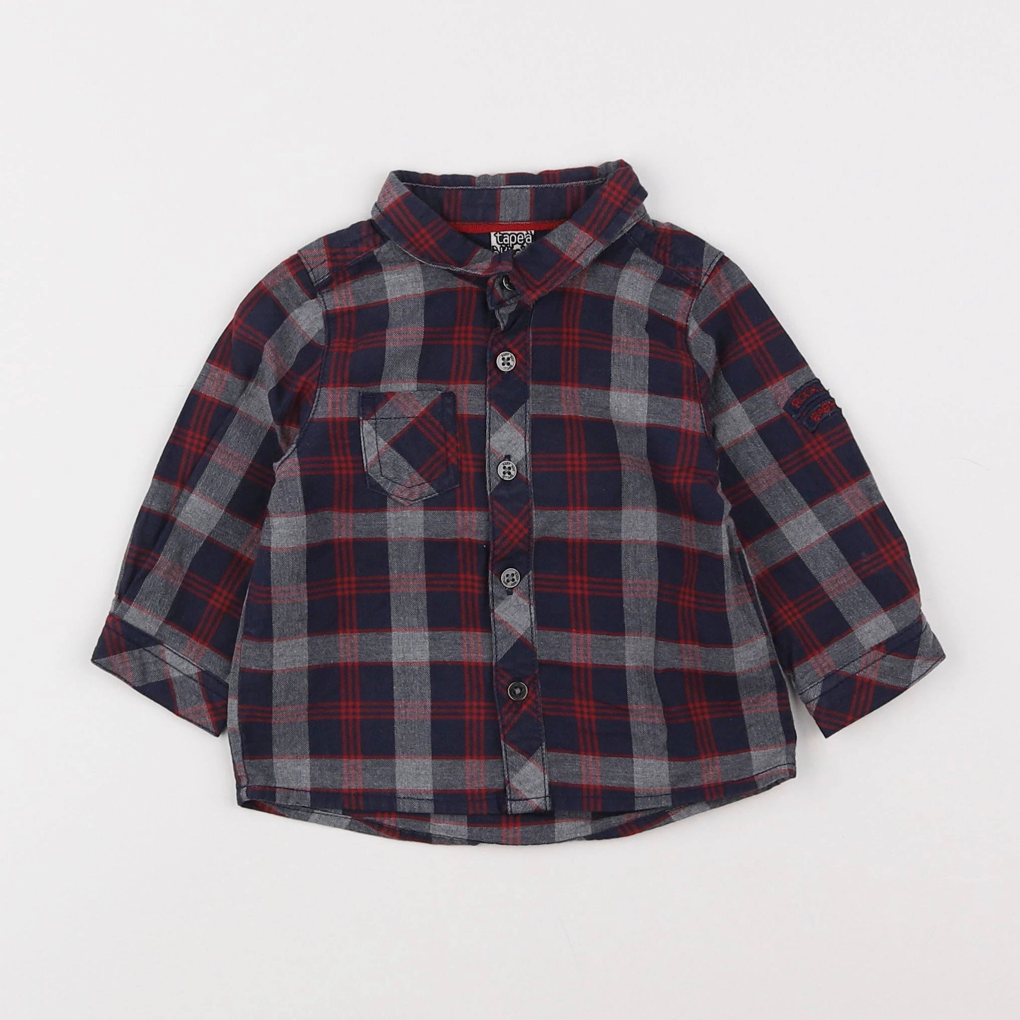 Tape à l'oeil - chemise multicolore - 9 mois
