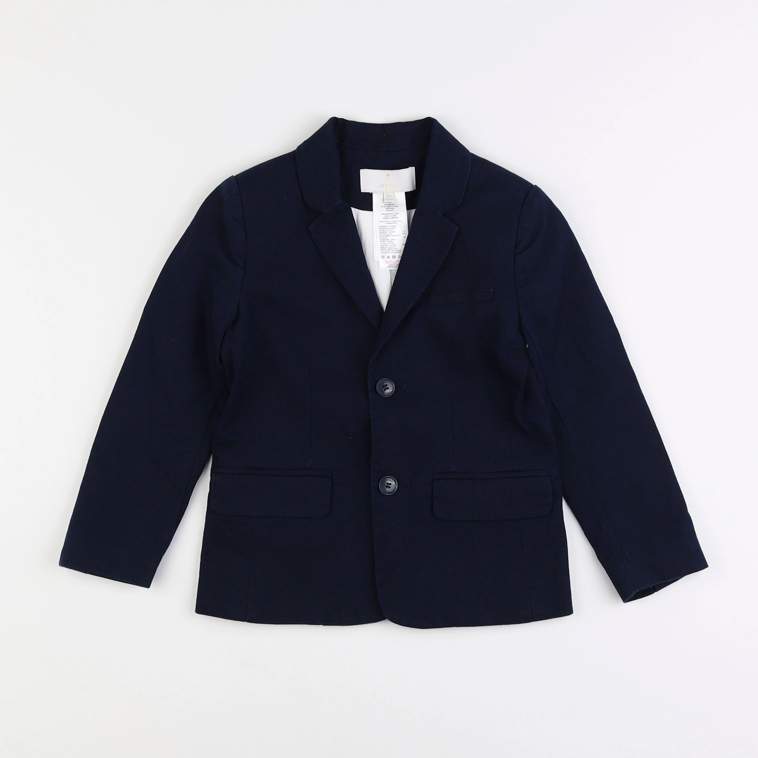 Jacadi - veste bleu - 6 ans