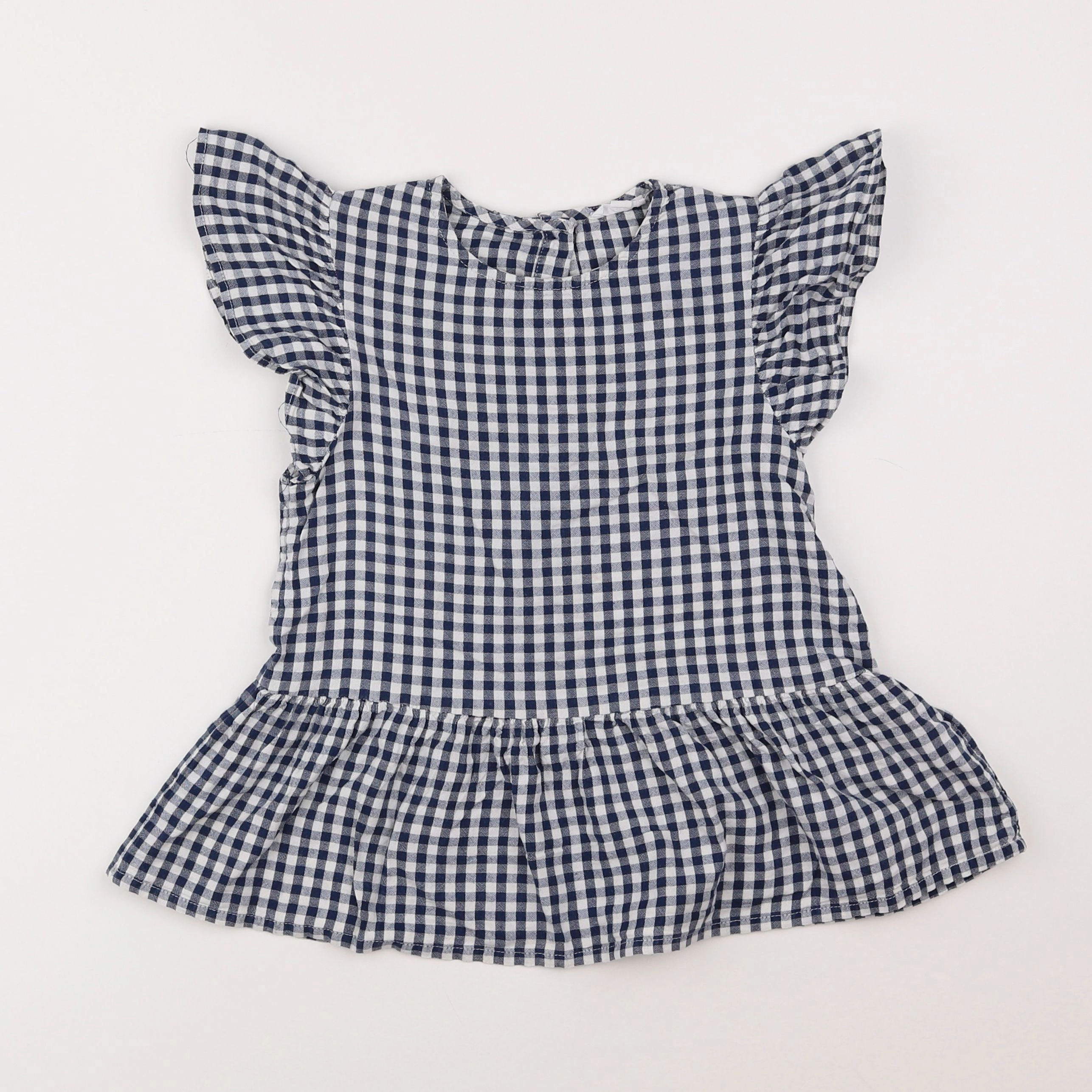 Vertbaudet - blouse bleu - 8 ans