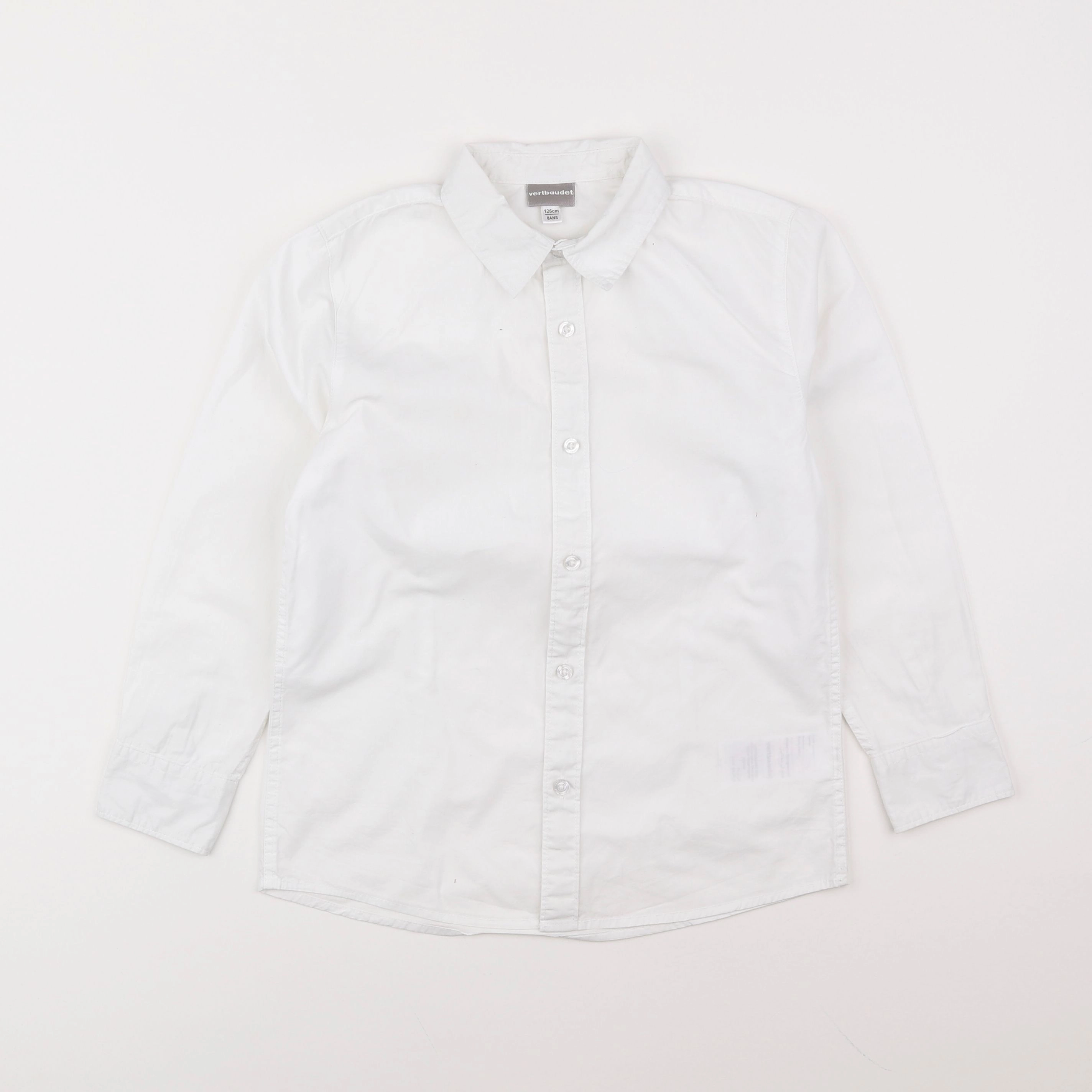 Vertbaudet - chemise blanc - 8 ans