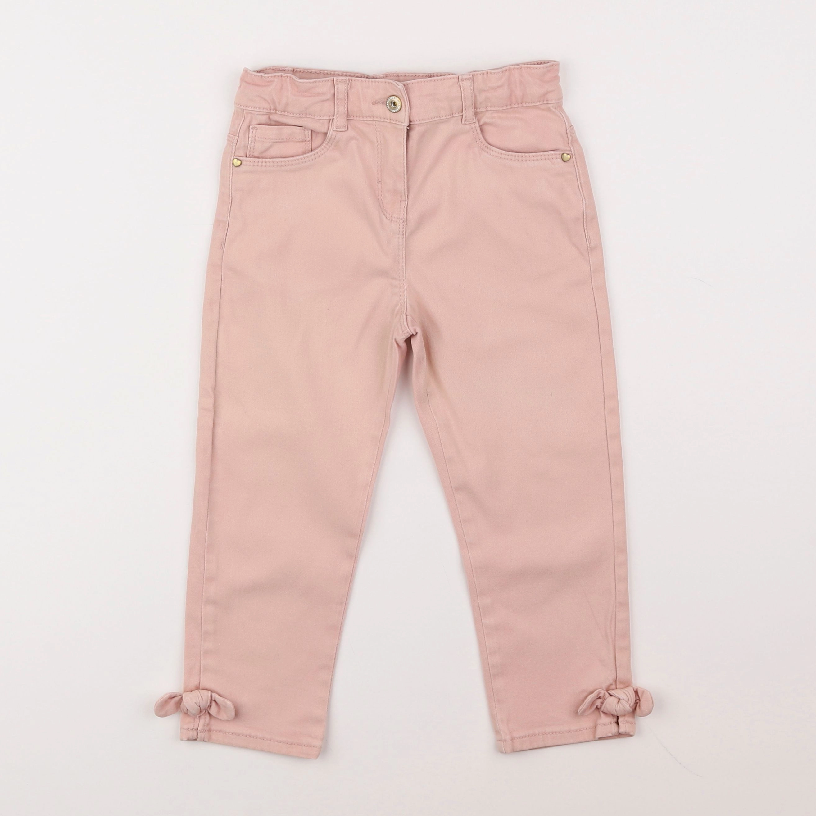 Vertbaudet - pantalon rose - 7 ans