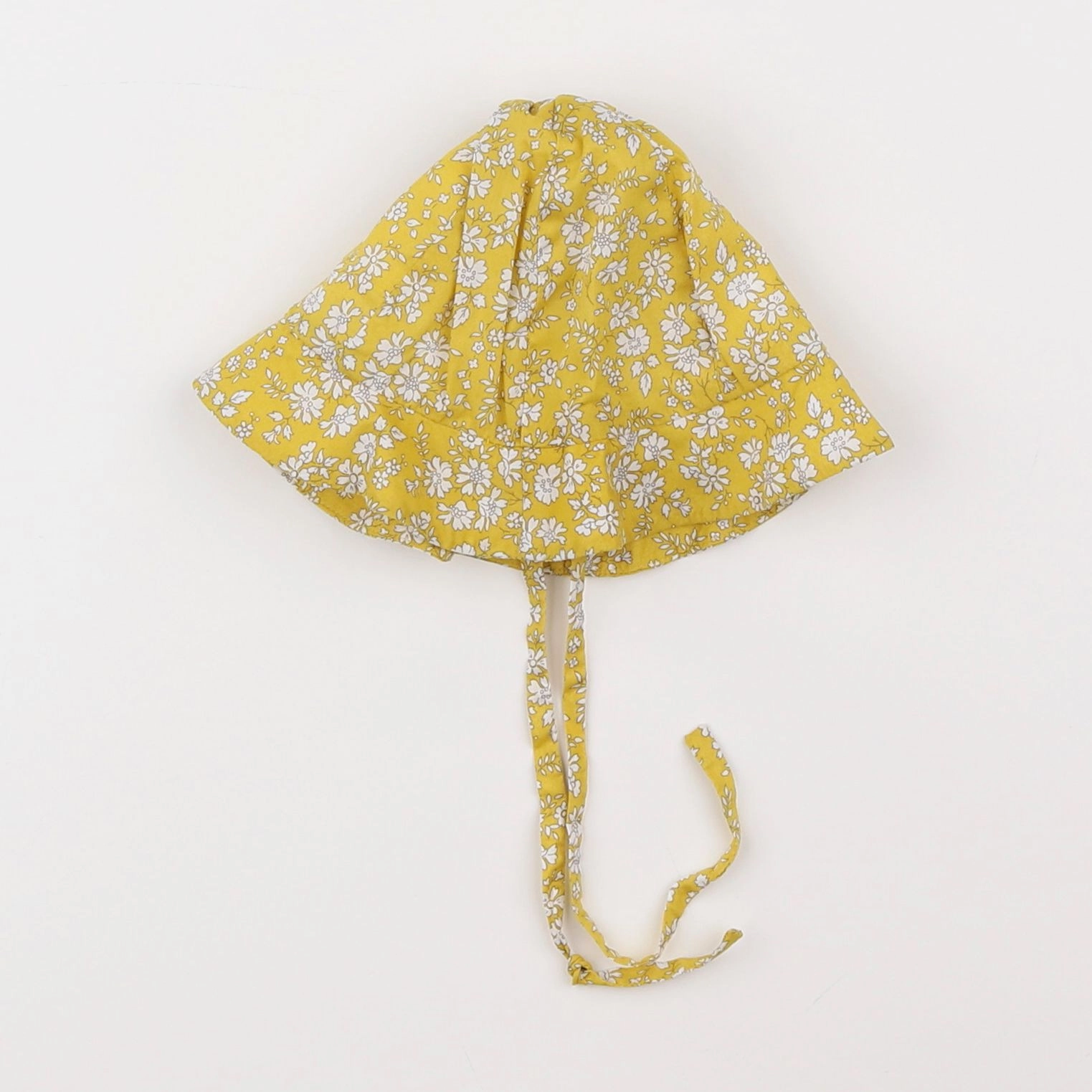 Jacadi - chapeau liberty jaune - 12 mois