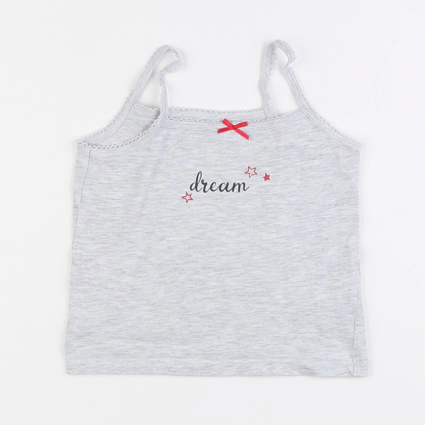 Vertbaudet - maillot de corps gris - 2 ans
