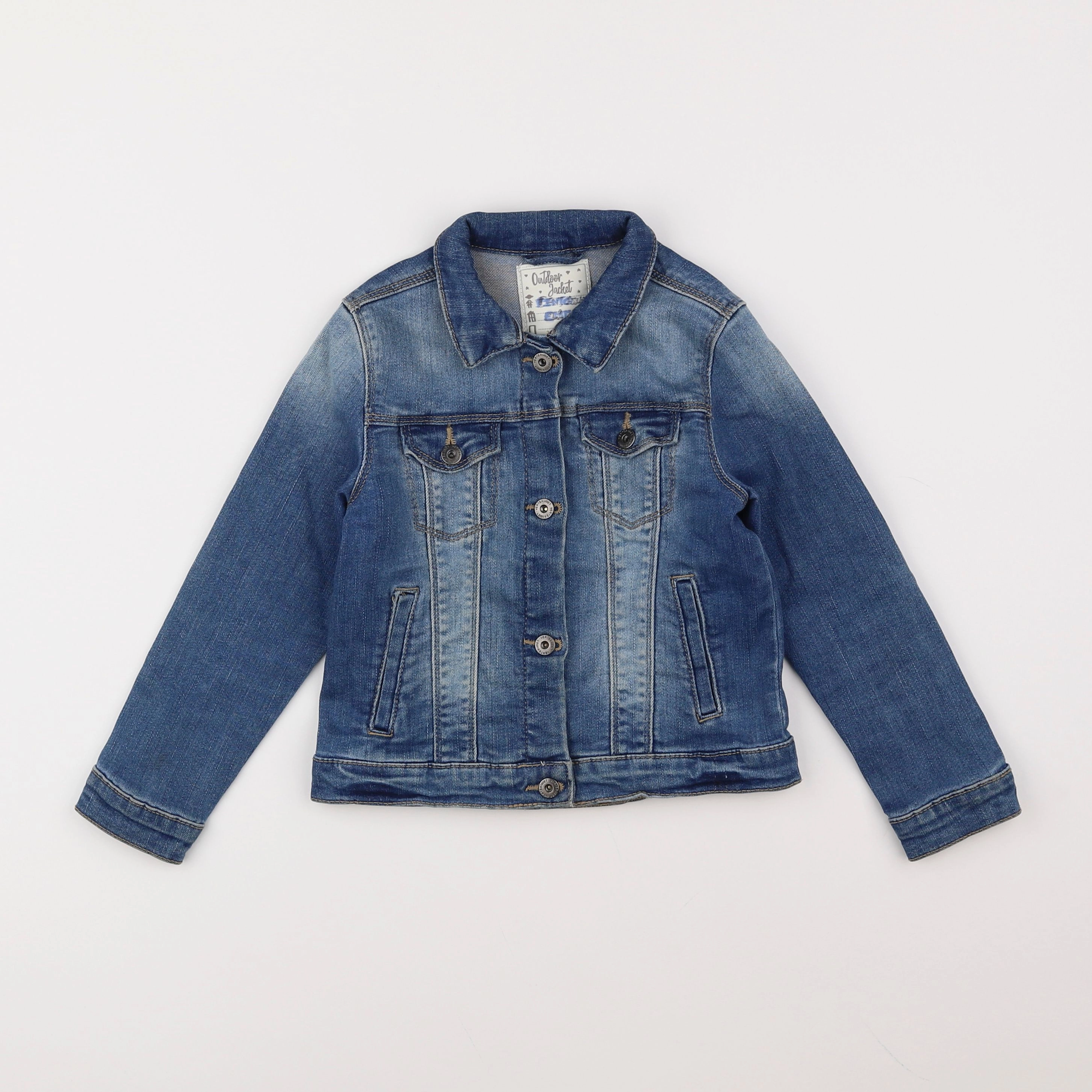 Vertbaudet - veste bleu - 5 ans