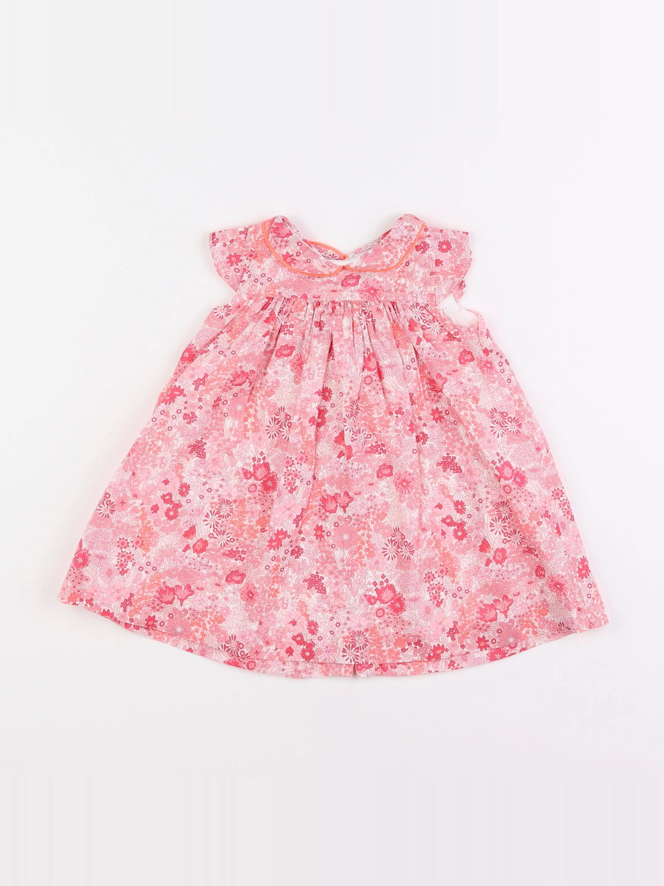 Jacadi - robe liberty rose - 12 mois