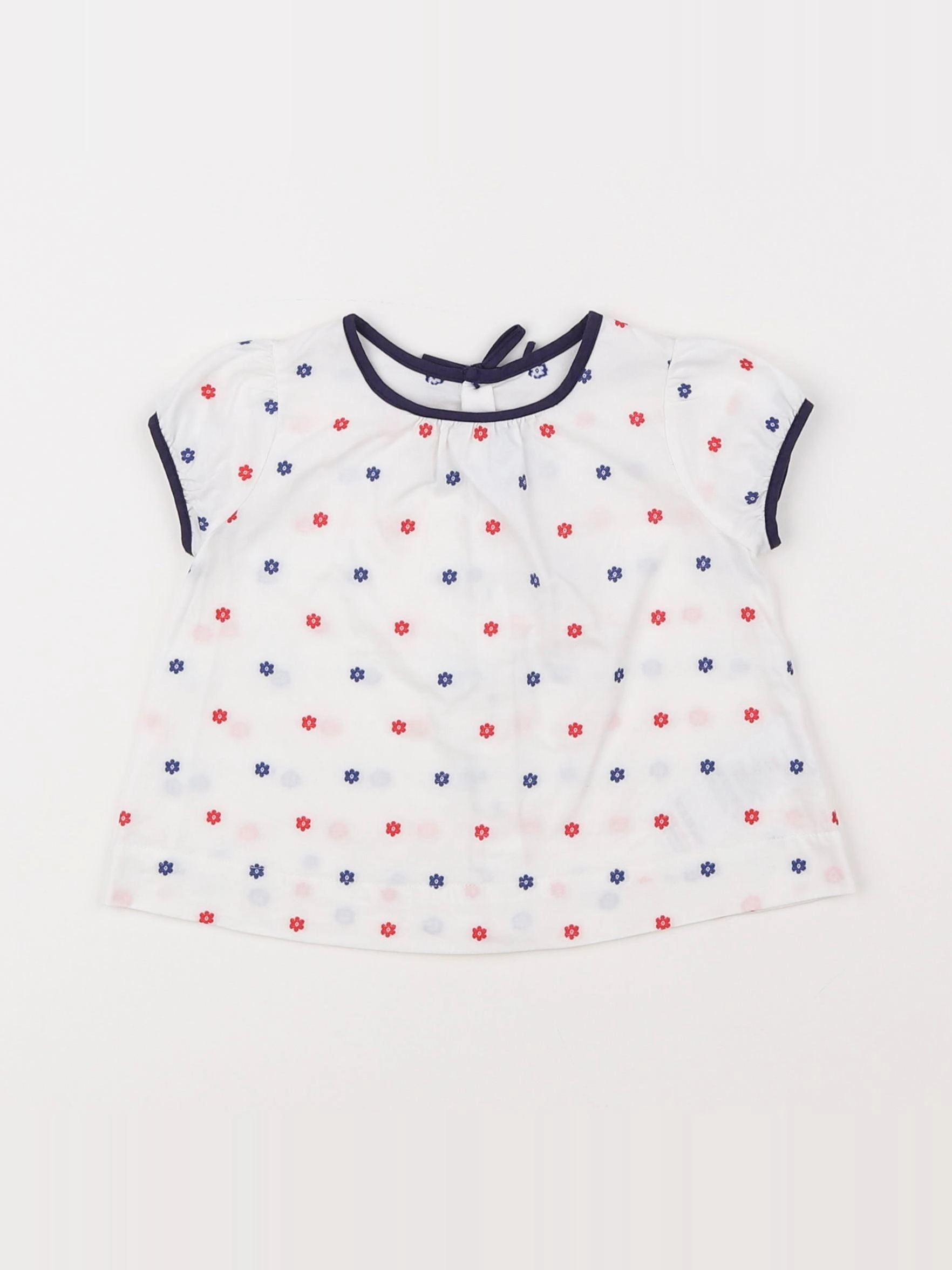 Jacadi - blouse blanc - 6 mois