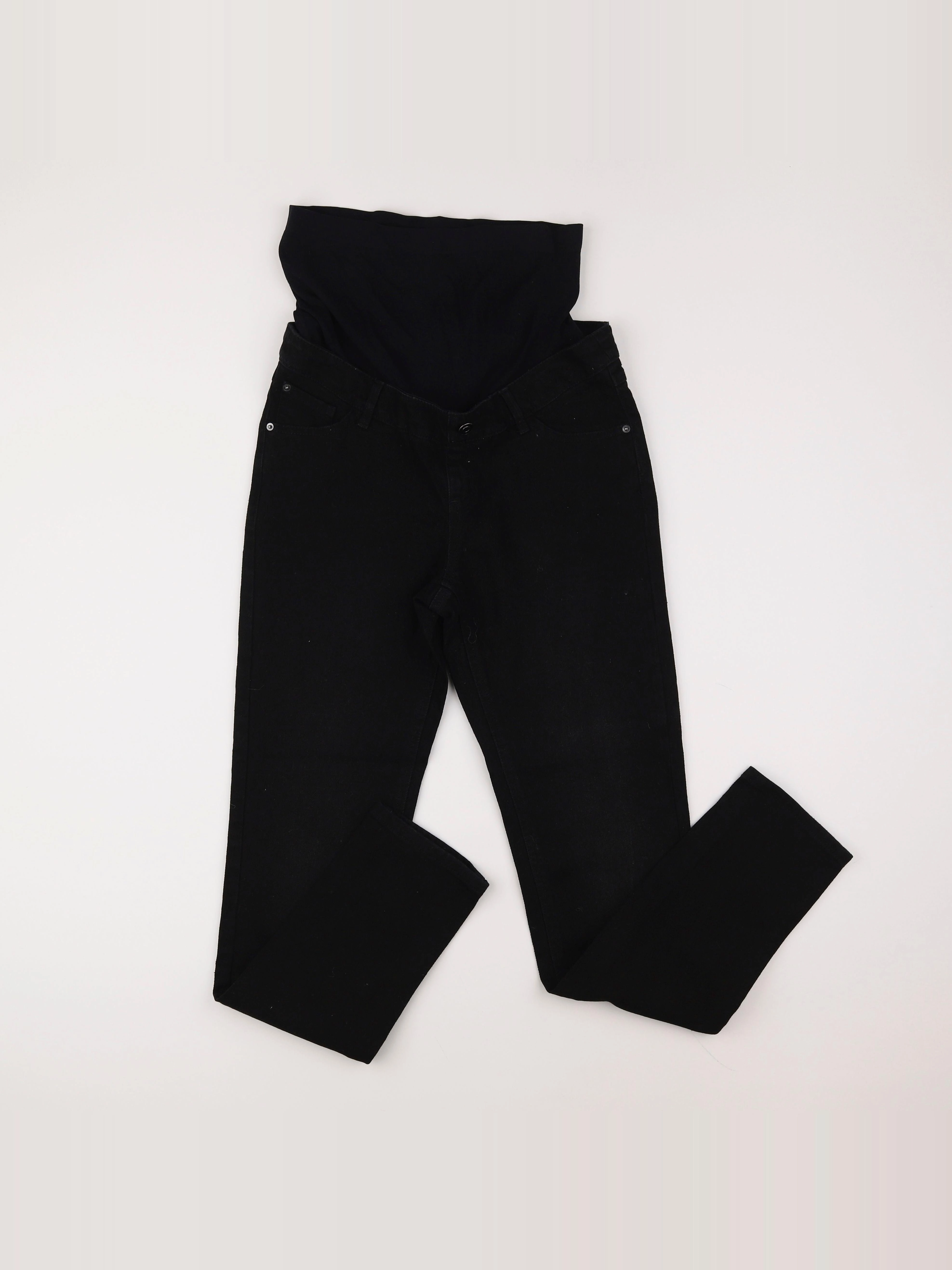 Vertbaudet - jean grossesse noir - 34