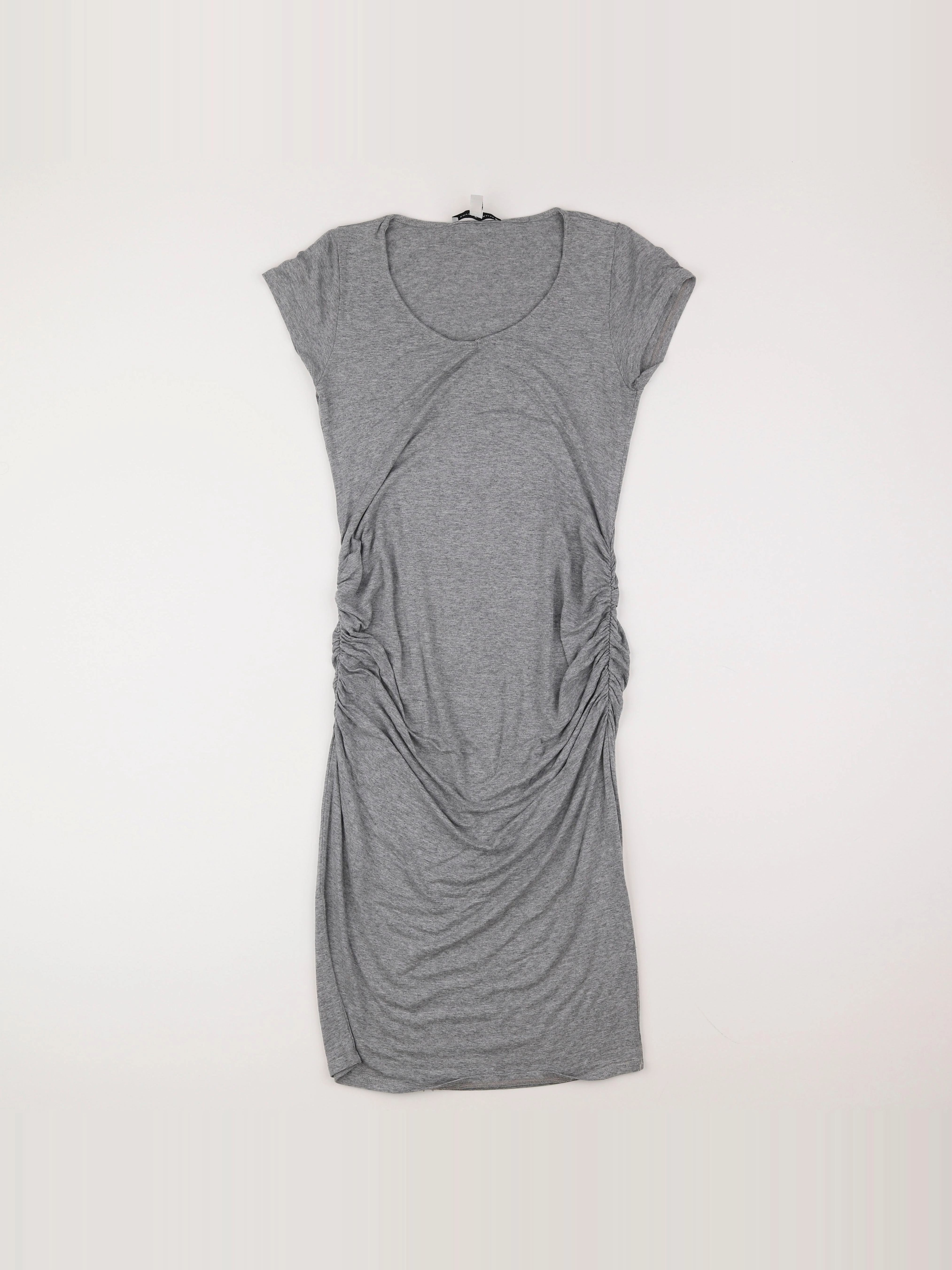 Envie de fraise - robe grossesse gris - 36 à 38