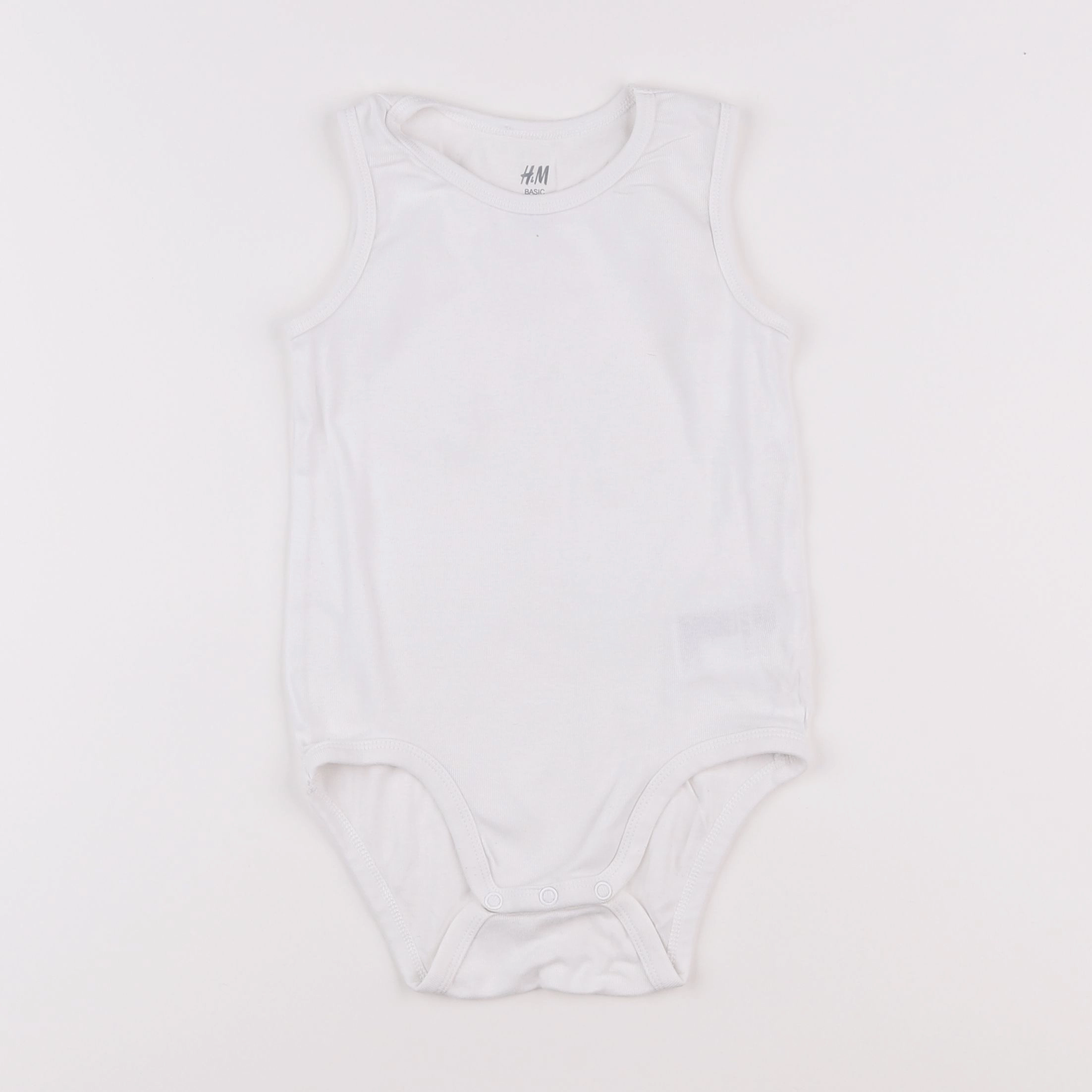 H&M - body blanc - 18 mois à 2 ans