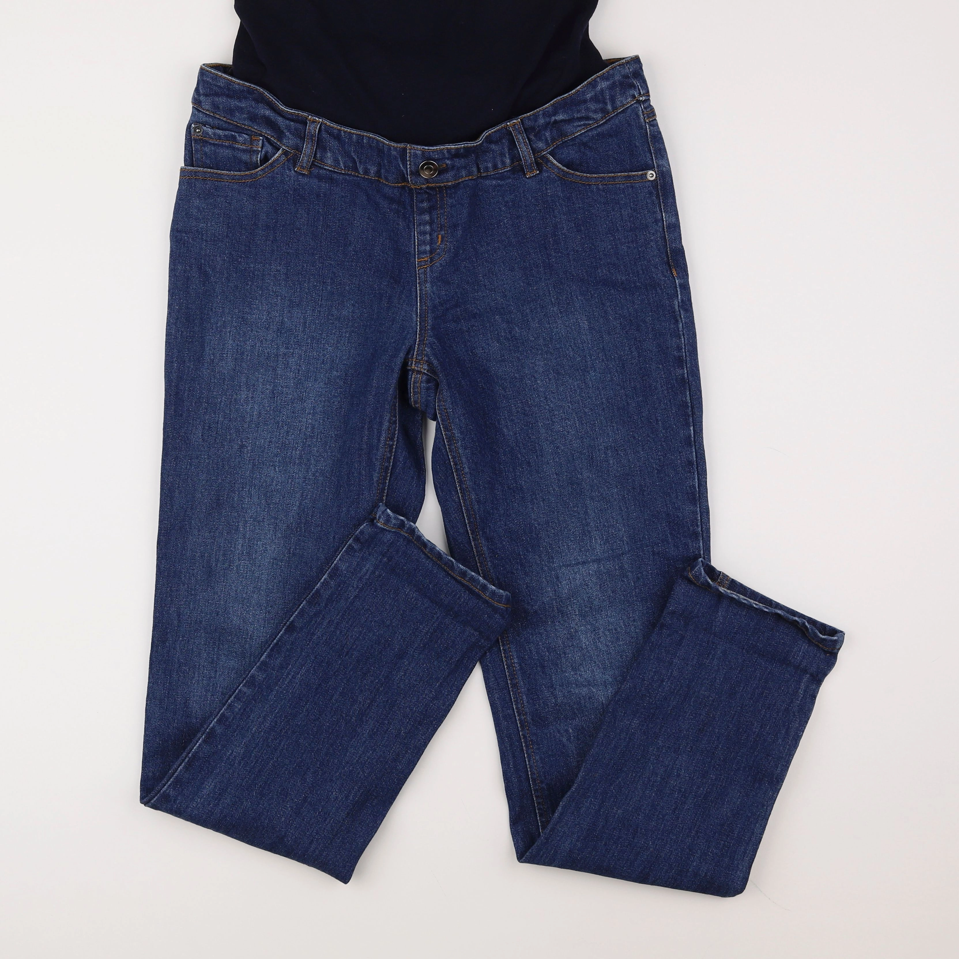 Vertbaudet - jean grossesse bleu - 36