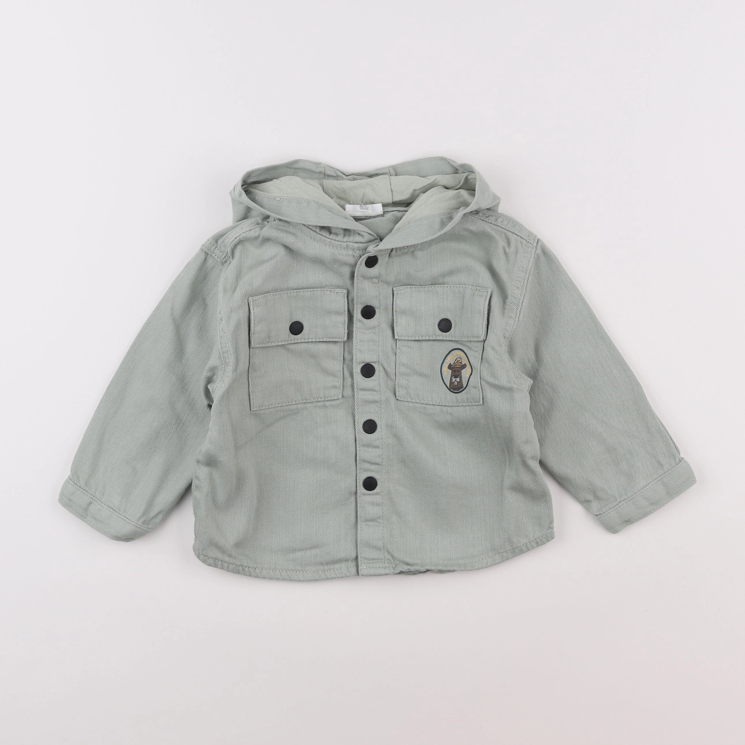 Vertbaudet - veste vert - 2 ans