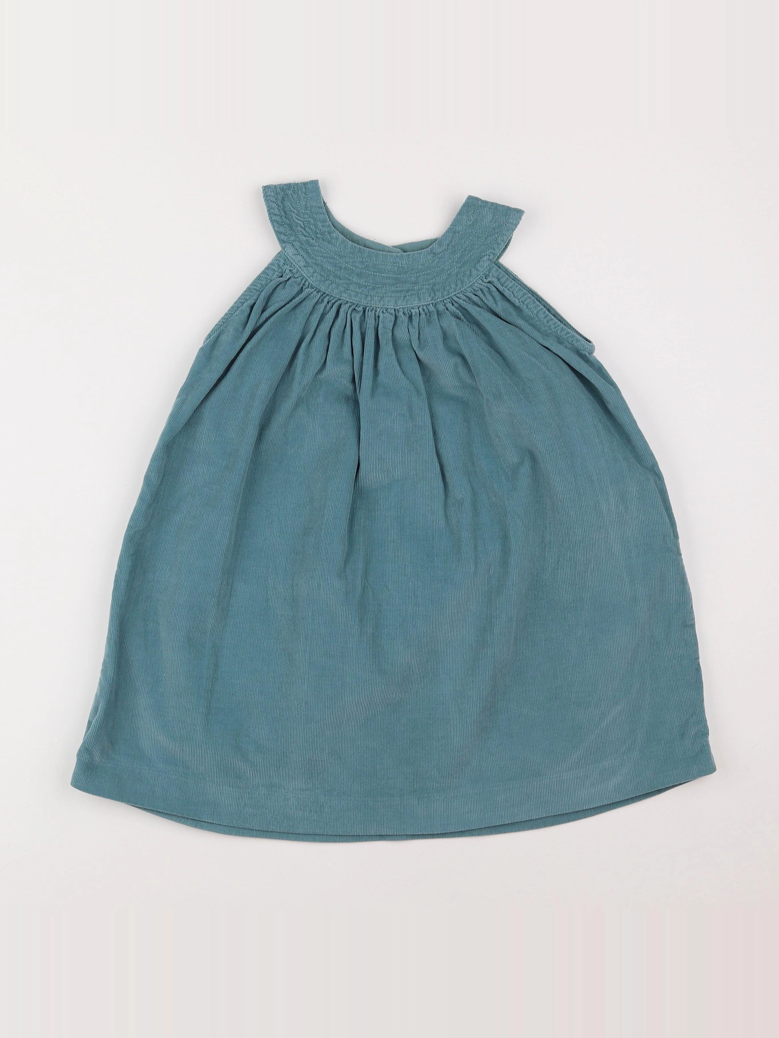 Acanthe - robe bleu - 6 ans