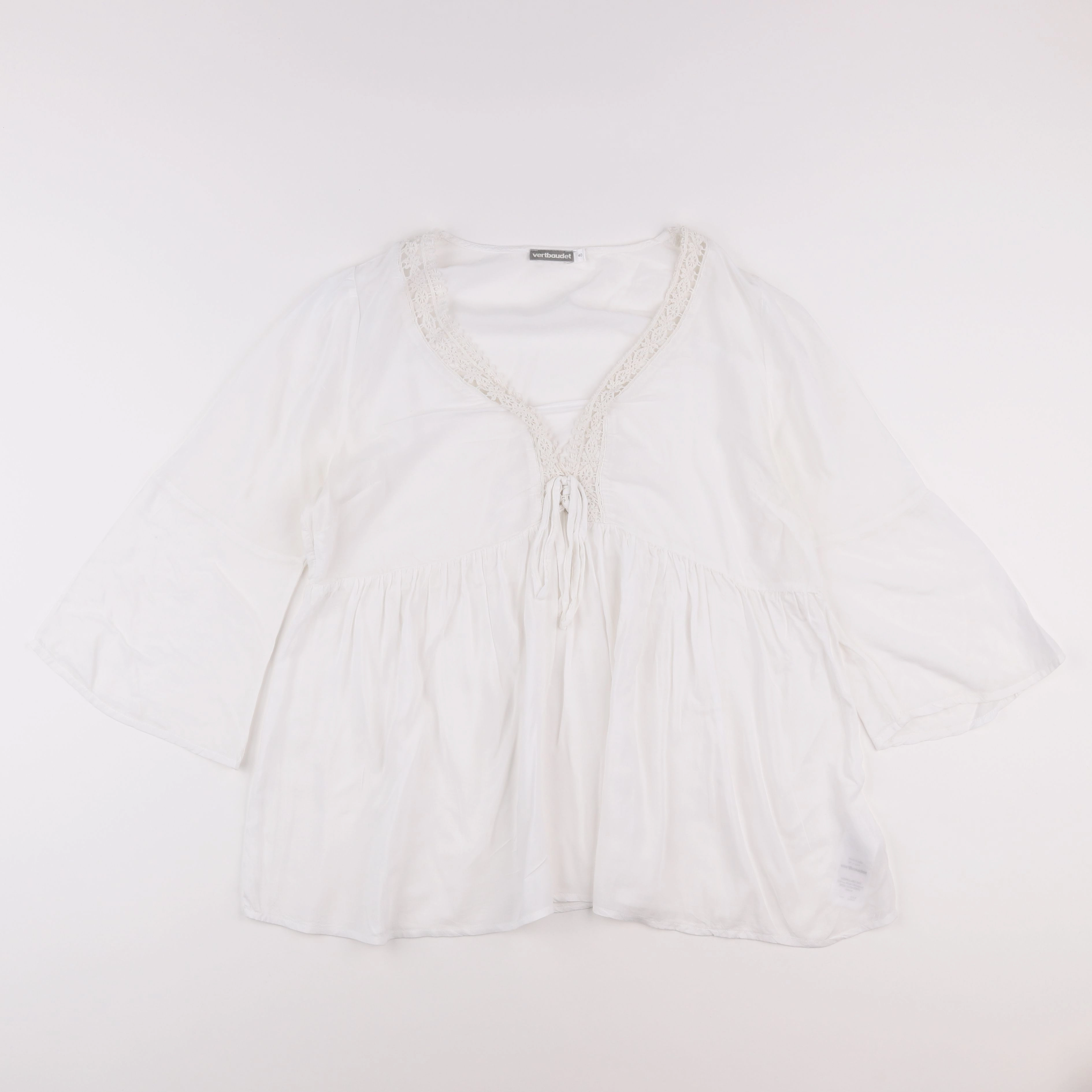 Vertbaudet - blouse grossesse beige - 40