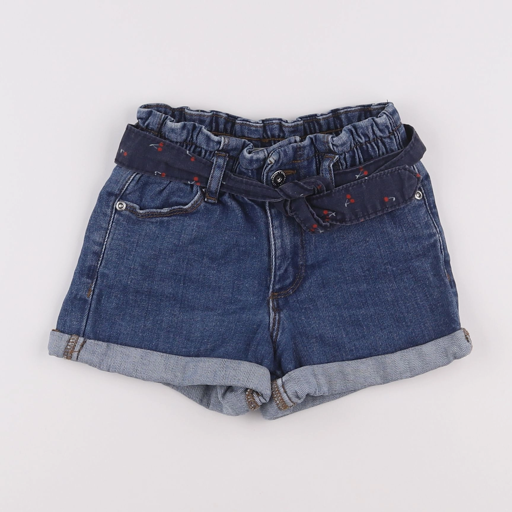 Vertbaudet - short bleu - 4 ans