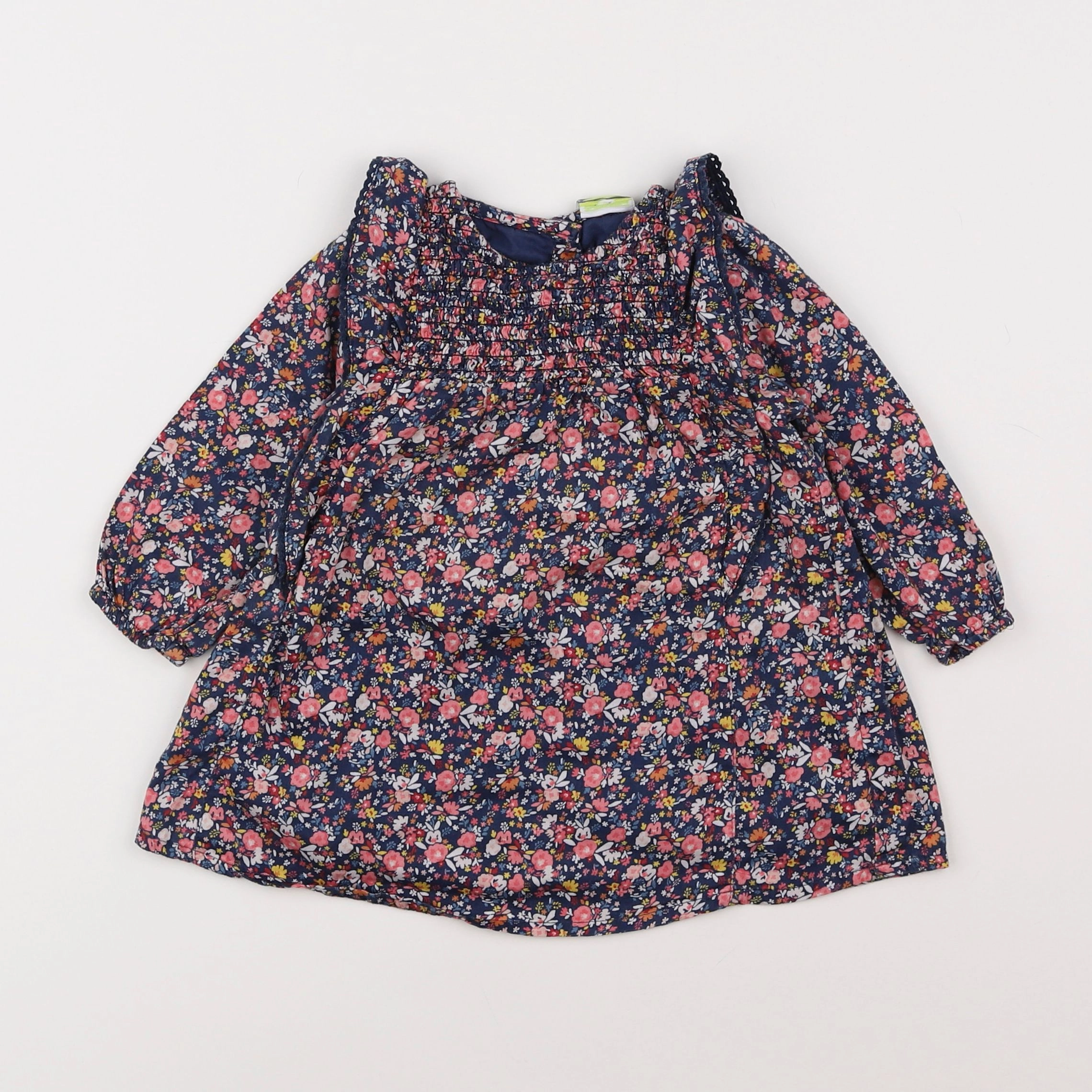 Tape à l'oeil - robe multicolore - 12 mois