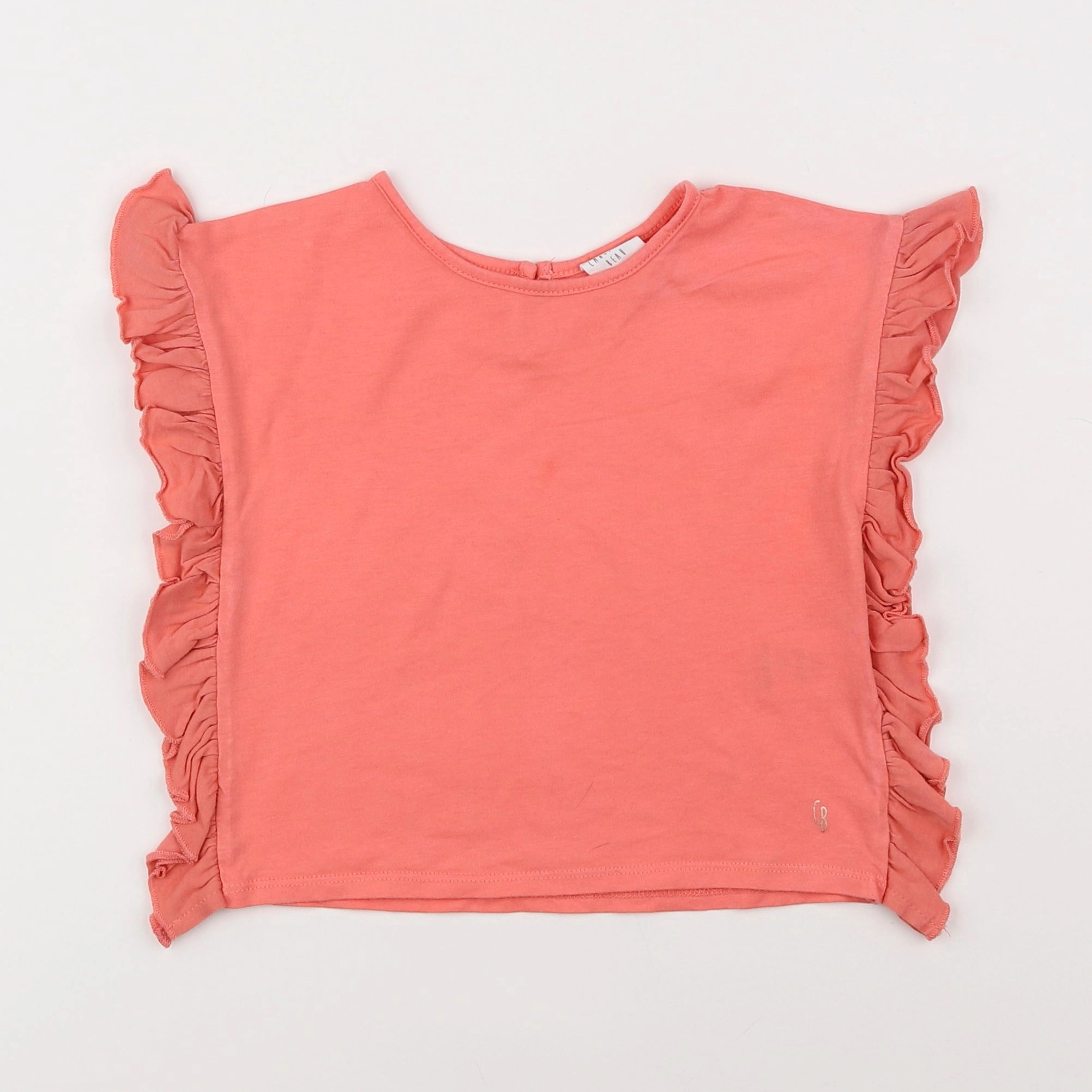 Carrément Beau - tee-shirt rose - 2 ans