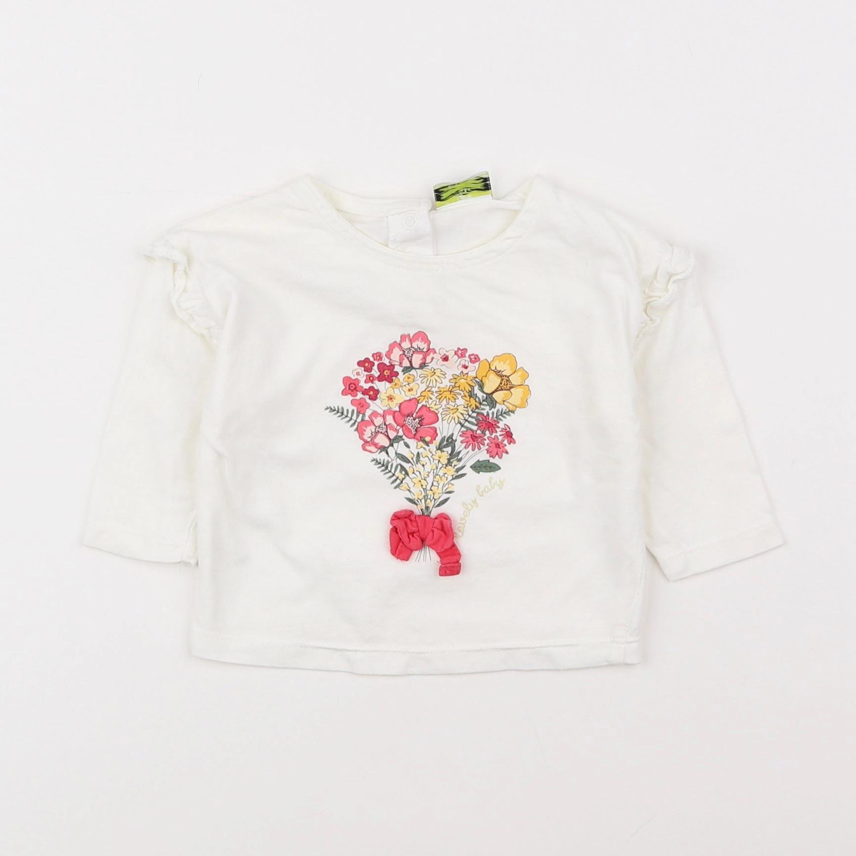 Tape à l'oeil - tee-shirt beige - 3 mois