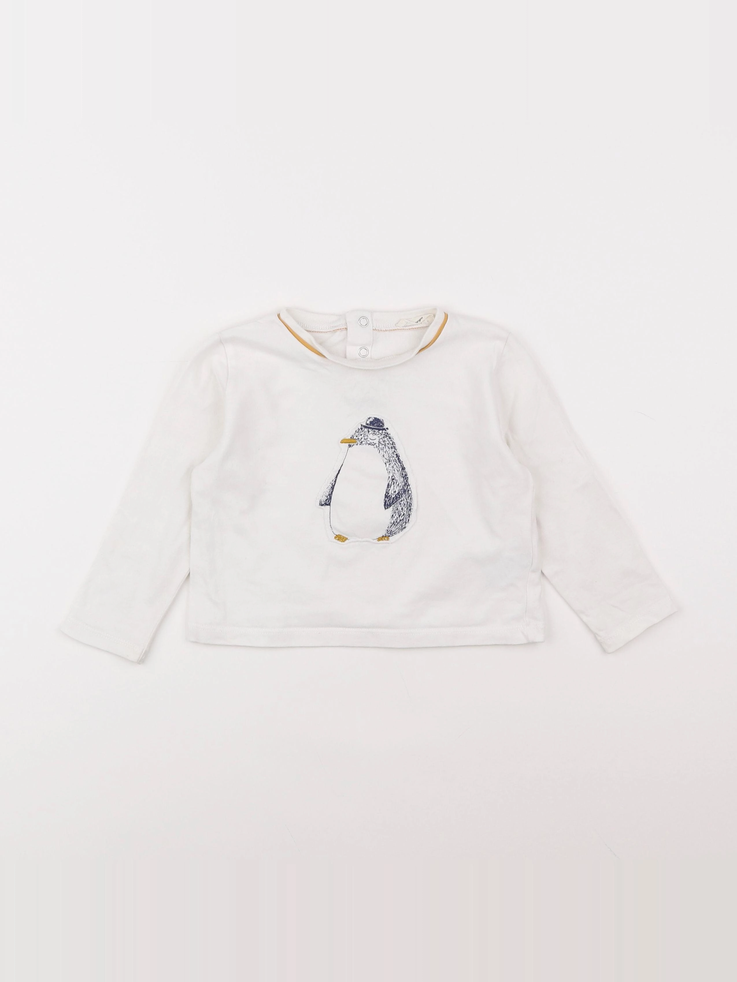Little Cigogne - tee-shirt blanc - 18 mois