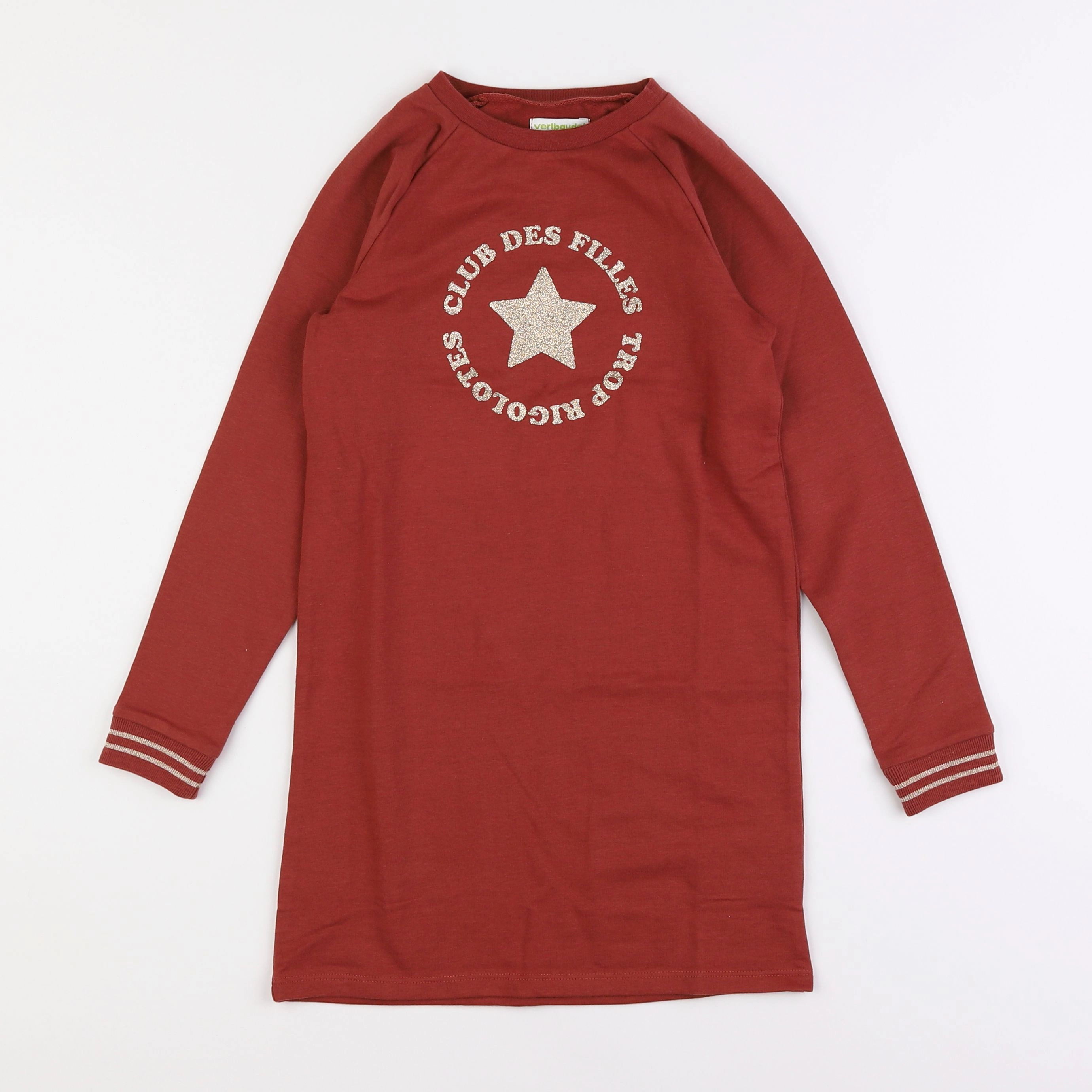 Vertbaudet - robe rose - 8 ans