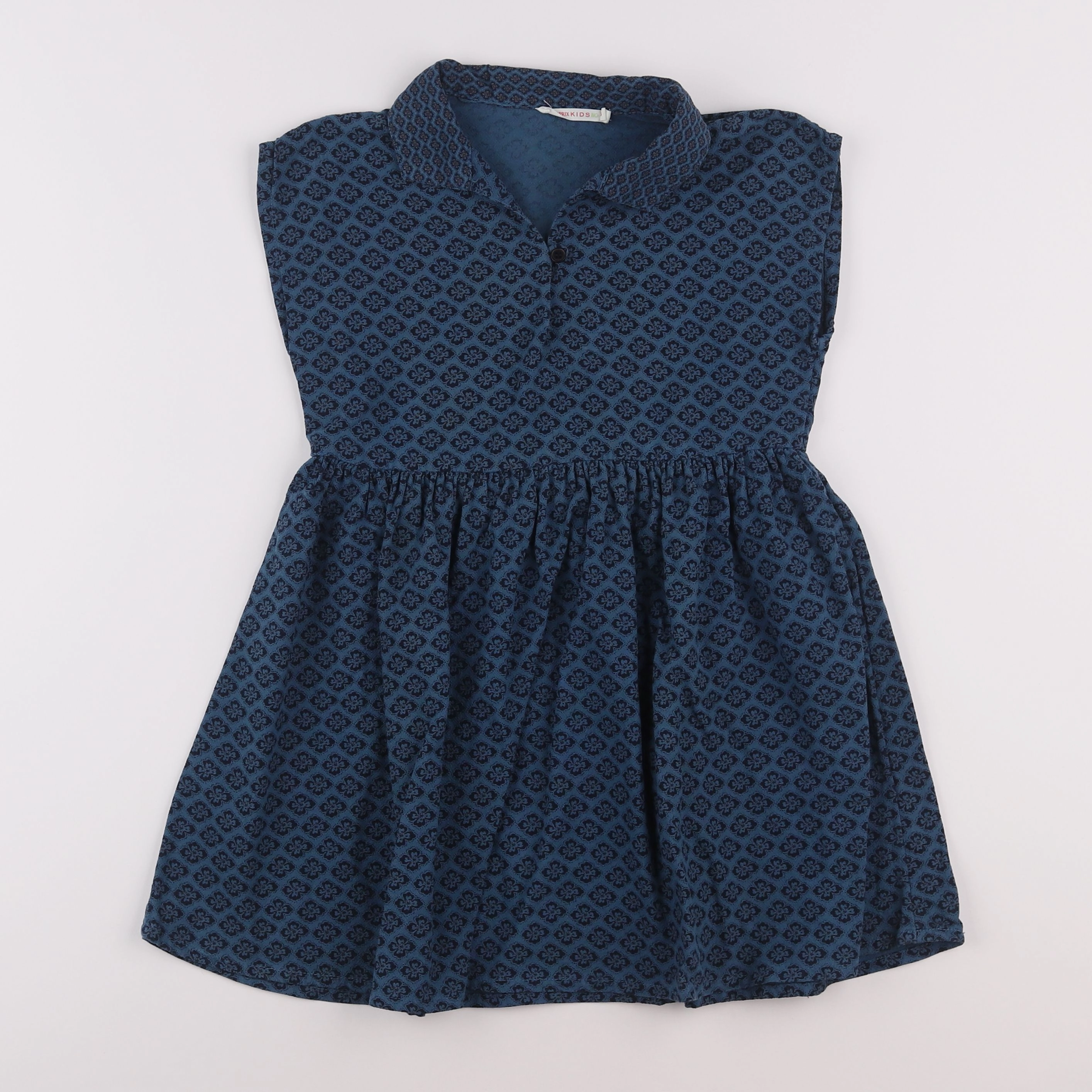 Monoprix - robe bleu - 6 ans