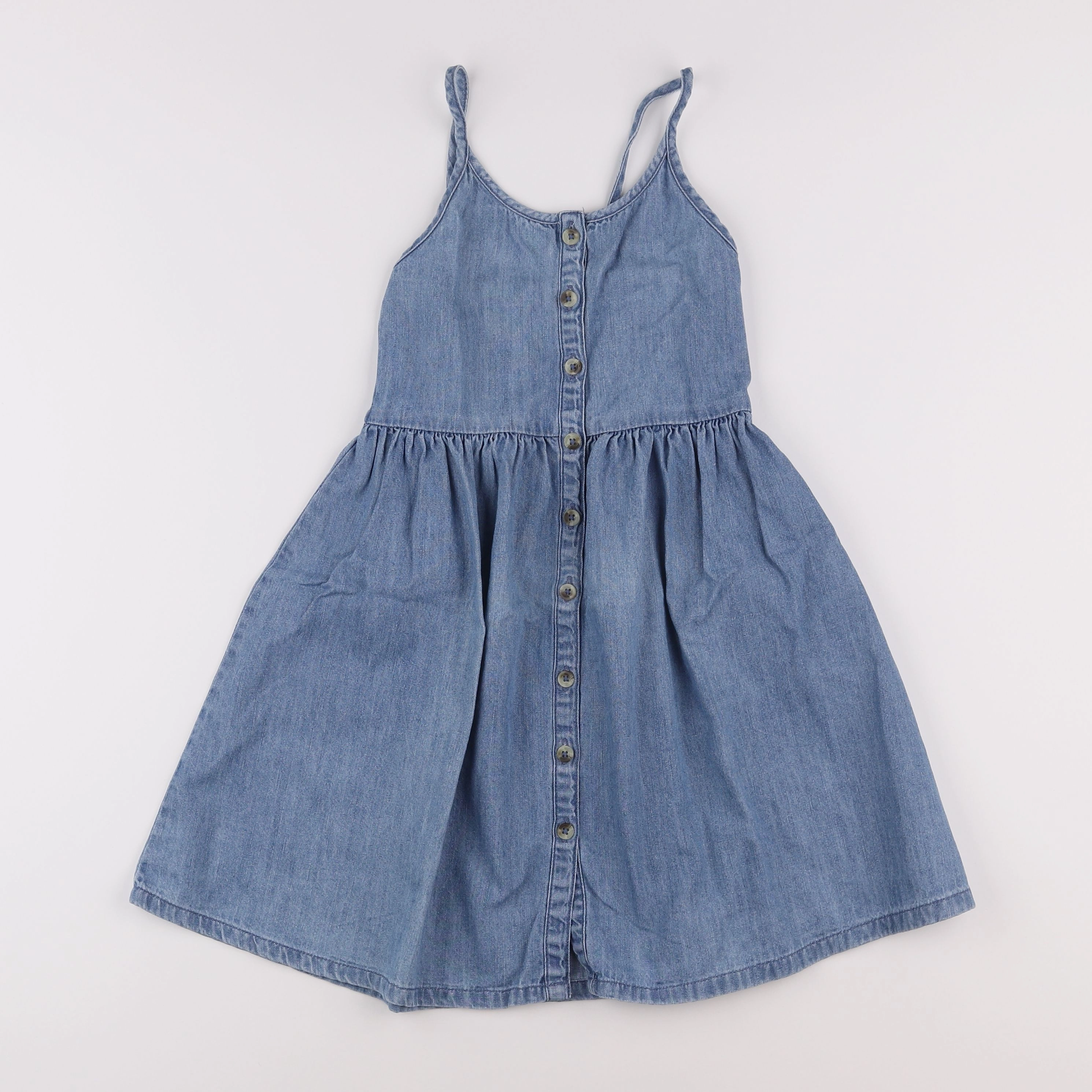 Monoprix - robe bleu - 6 ans