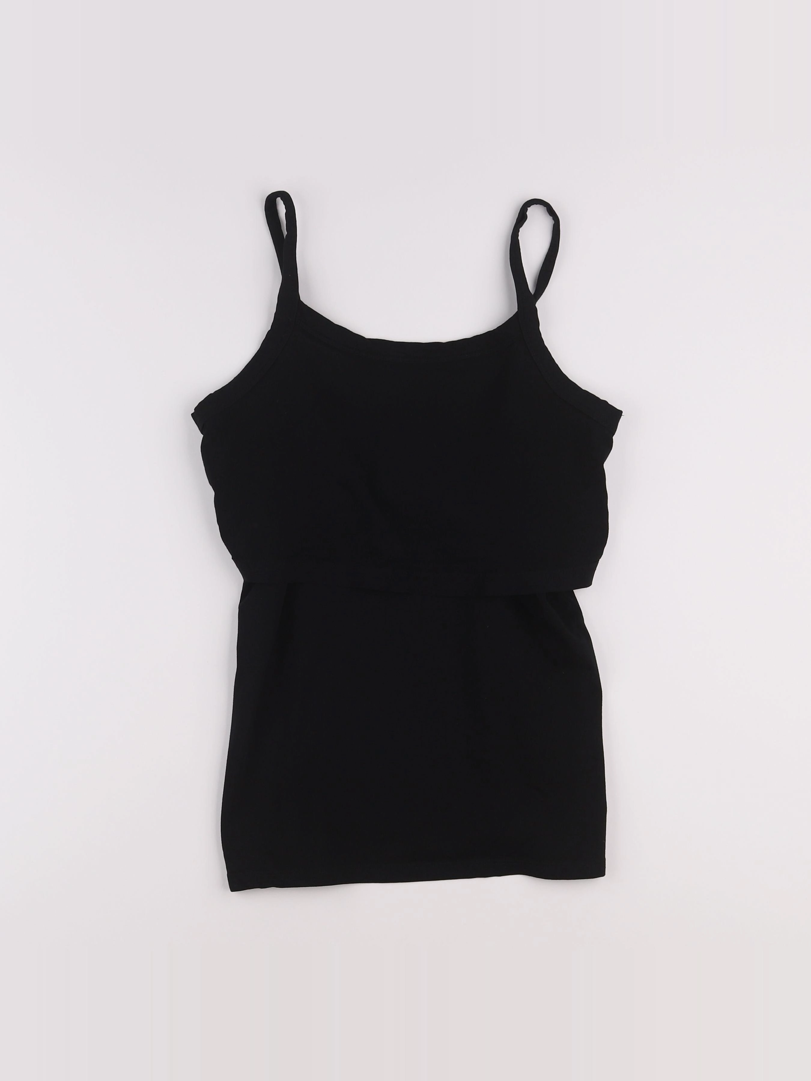 H&M - débardeur grossesse noir - 34 à 36