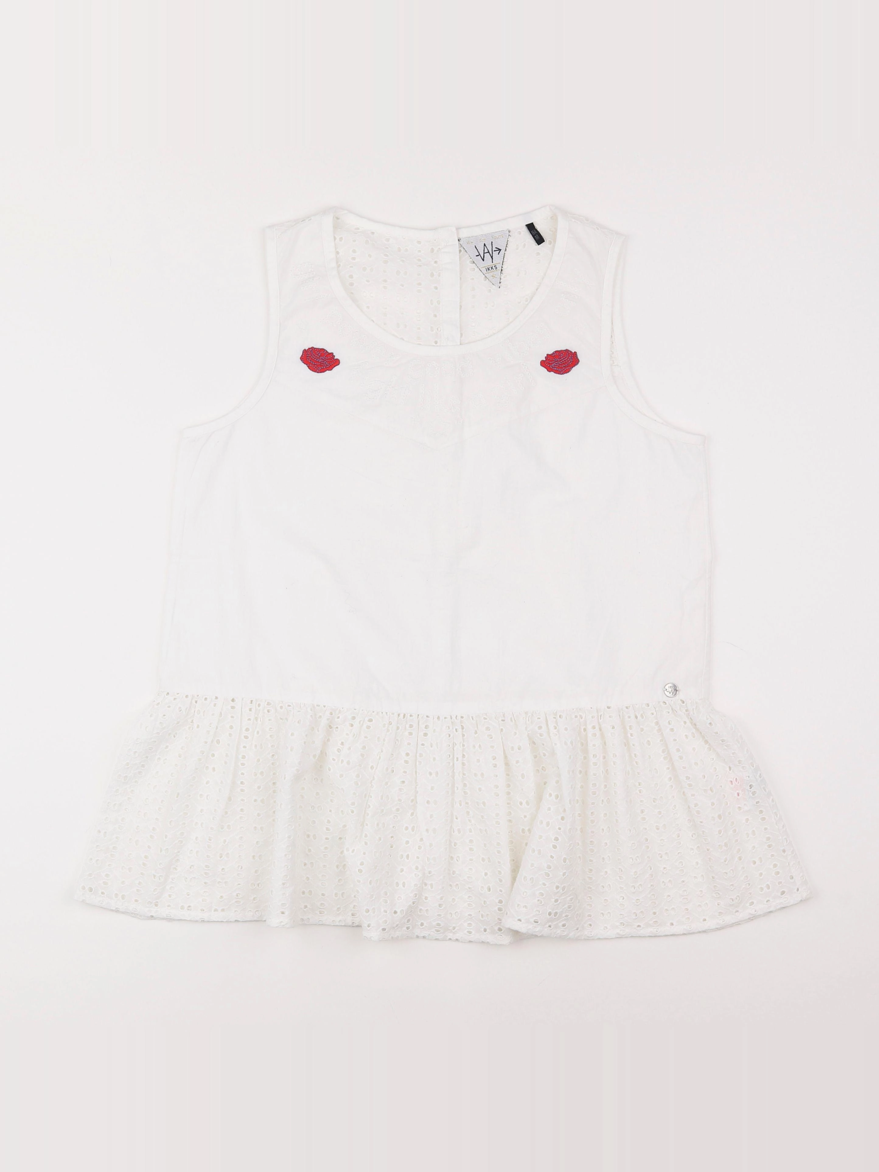 IKKS - blouse blanc - 16 ans